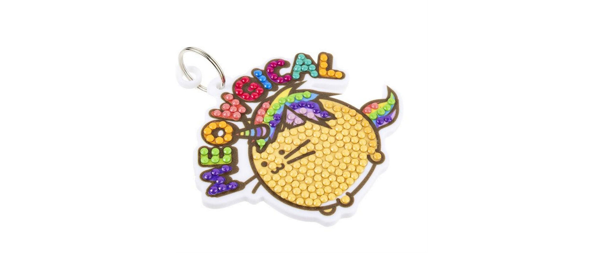 CRAFT Buddy Schlüsselanhänger Meowgical Crystal – Mehrfarbig