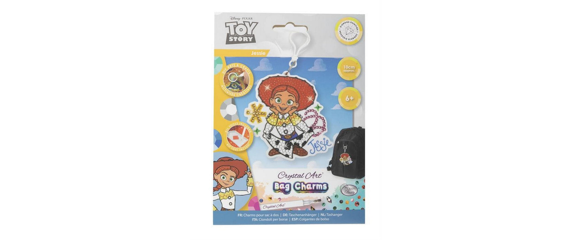 CRAFT Buddy Schlüsselanhänger Jessie Crystal Art – Mehrfarbig