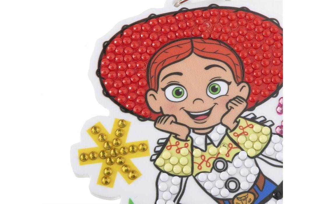 CRAFT Buddy Schlüsselanhänger Jessie Crystal Art – Mehrfarbig