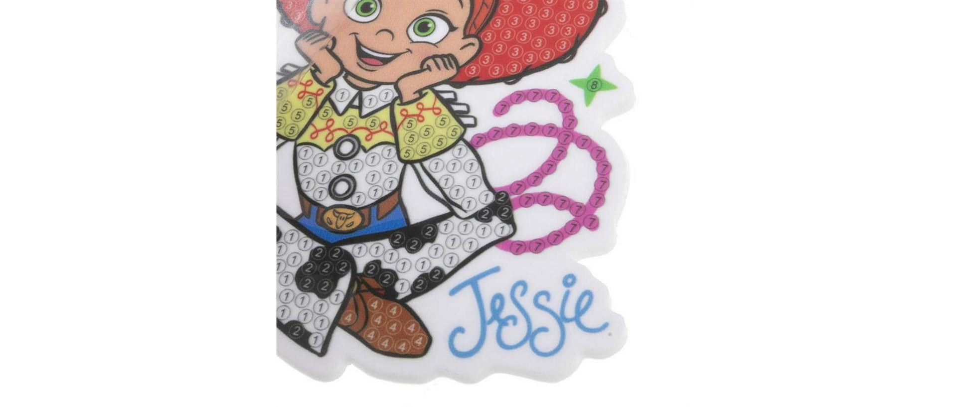 CRAFT Buddy Schlüsselanhänger Jessie Crystal Art – Mehrfarbig