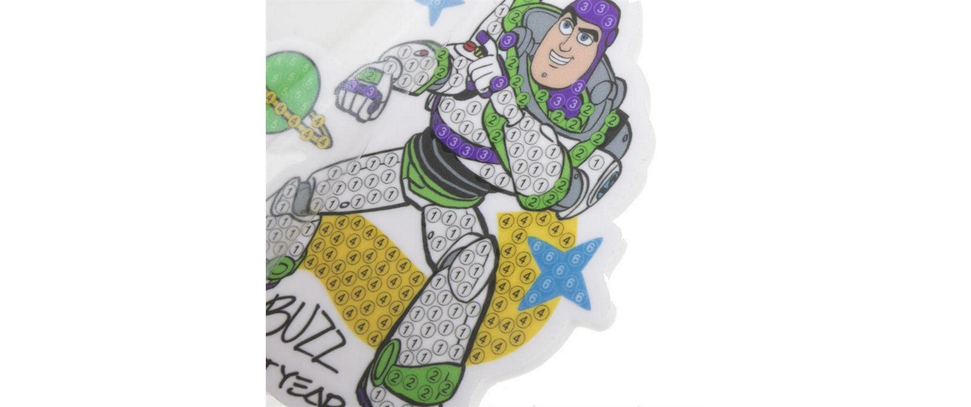 CRAFT Buddy Schlüsselanhänger Crystal Art Buzz Lightyear – Mehrfarbig