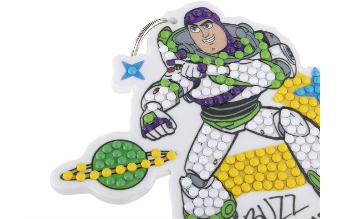 CRAFT Buddy Schlüsselanhänger Crystal Art Buzz Lightyear – Mehrfarbig
