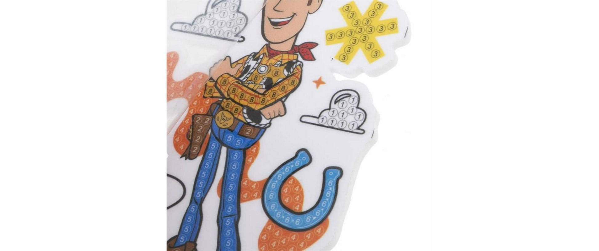 CRAFT Buddy Schlüsselanhänger Woody Crystal Art – Mehrfarbig