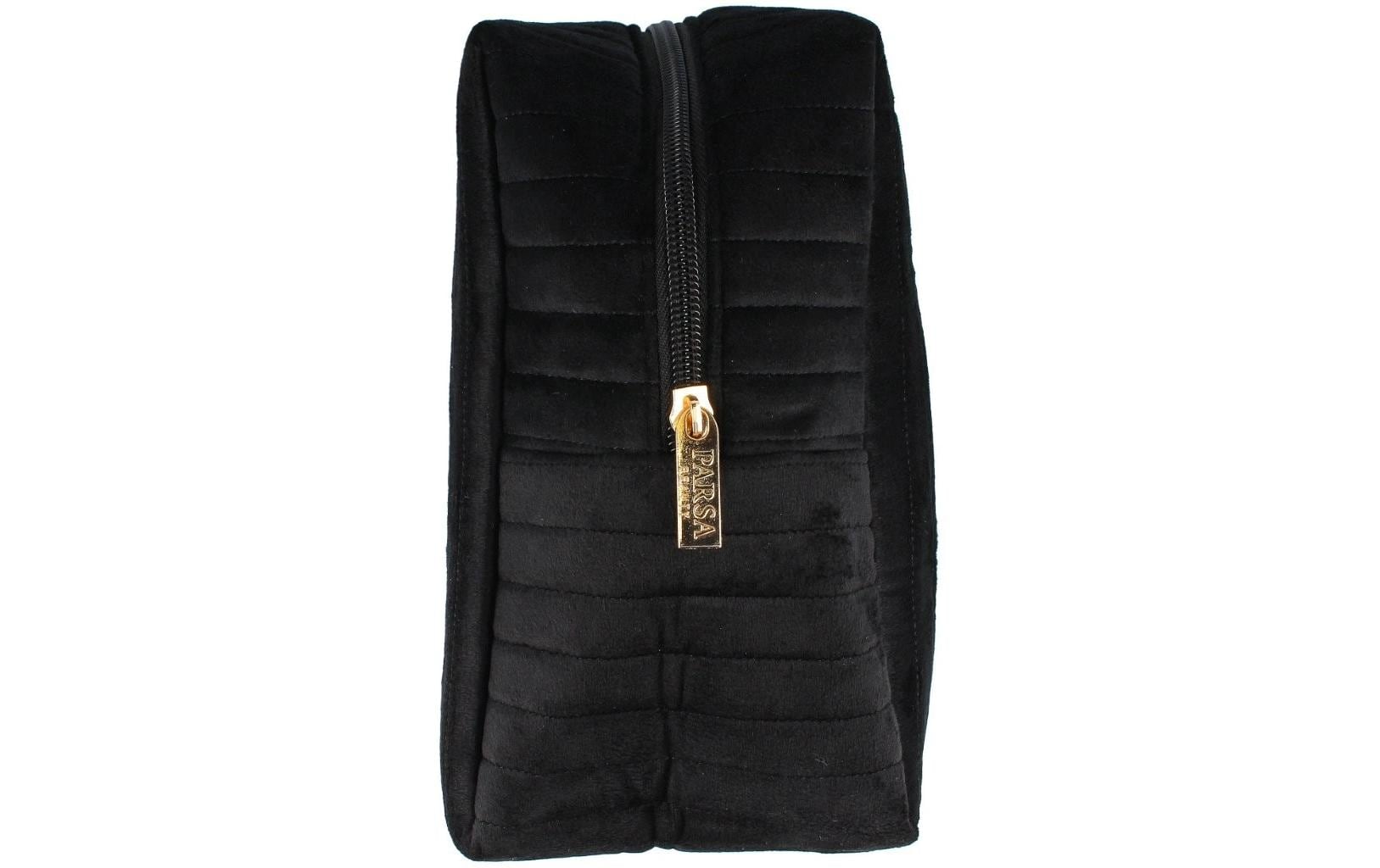 Parsa beauty Parsa – Kulturtasche – 2,2 l – Schwarz – Polyamid, Polyester, Zink