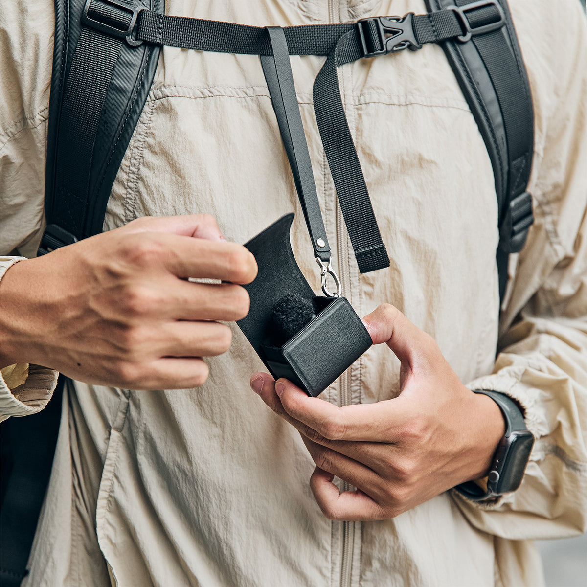 SmallRig Tasche – für DJI Mic Mini, Schwarz