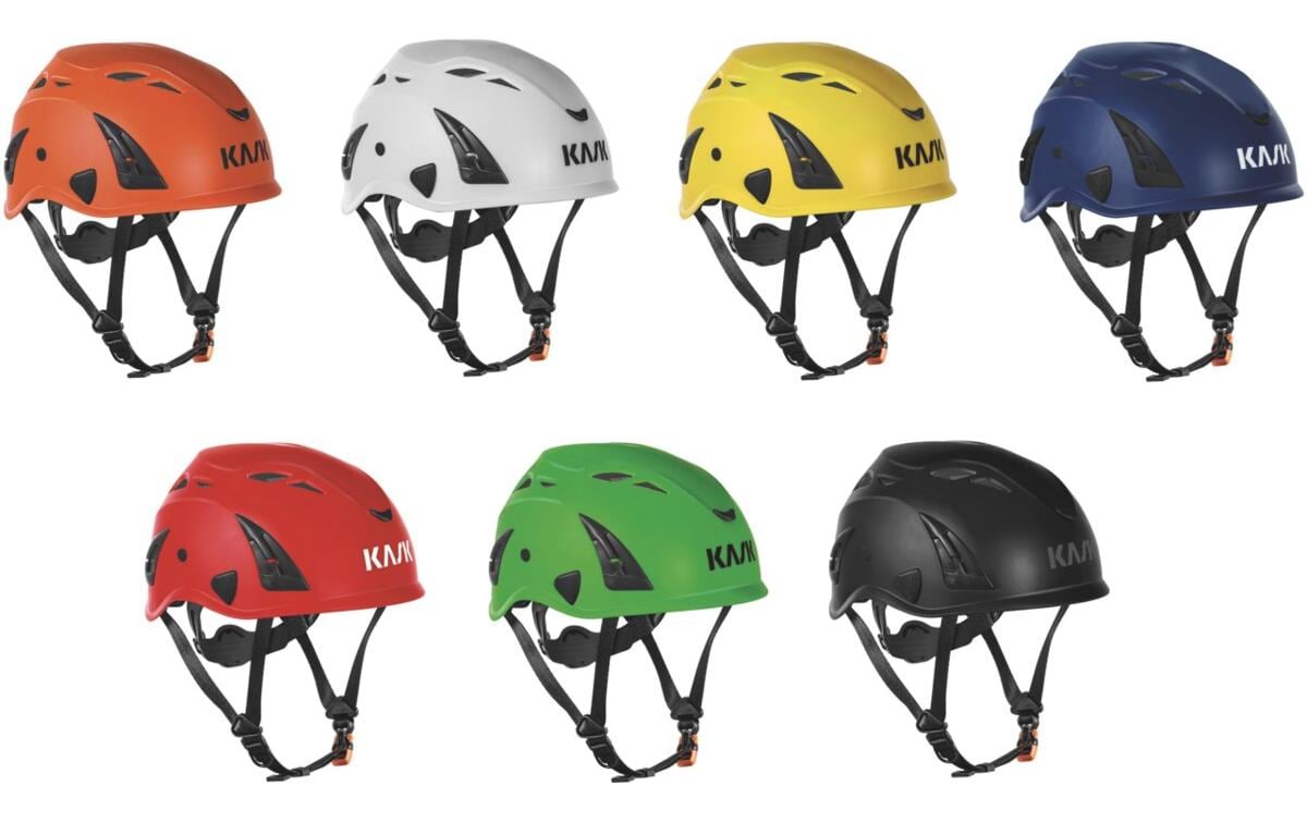 Kask Schutzhelm Superplasma AQ – Weiss, 51 cm, Polypropylen (PP)