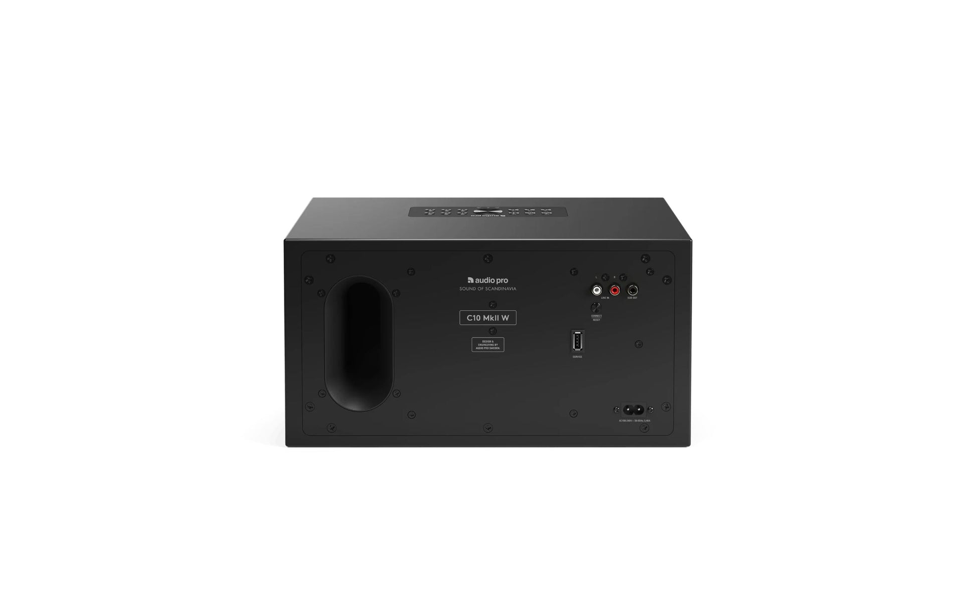 Audio Pro C10 MkII – Smart Speaker – WLAN-Multiroom, AirPlay 2/Chromecast, Bluetooth – Schwarz