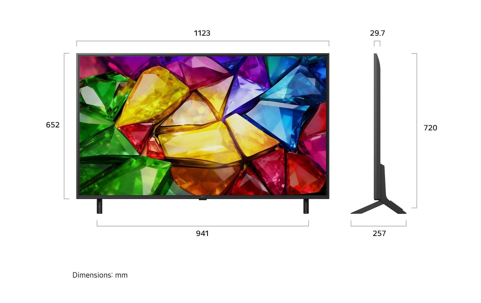 LG 50MRGB87B9B – 50" Fernseher – 4K UHD – Mini-LED – 120 Hz