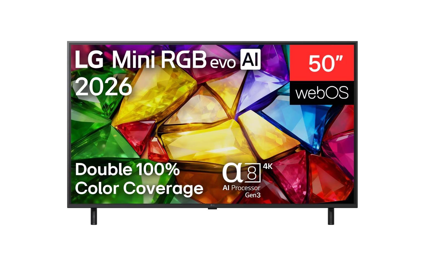 LG 50MRGB87B9B – 50" Fernseher – 4K UHD – Mini-LED – 120 Hz