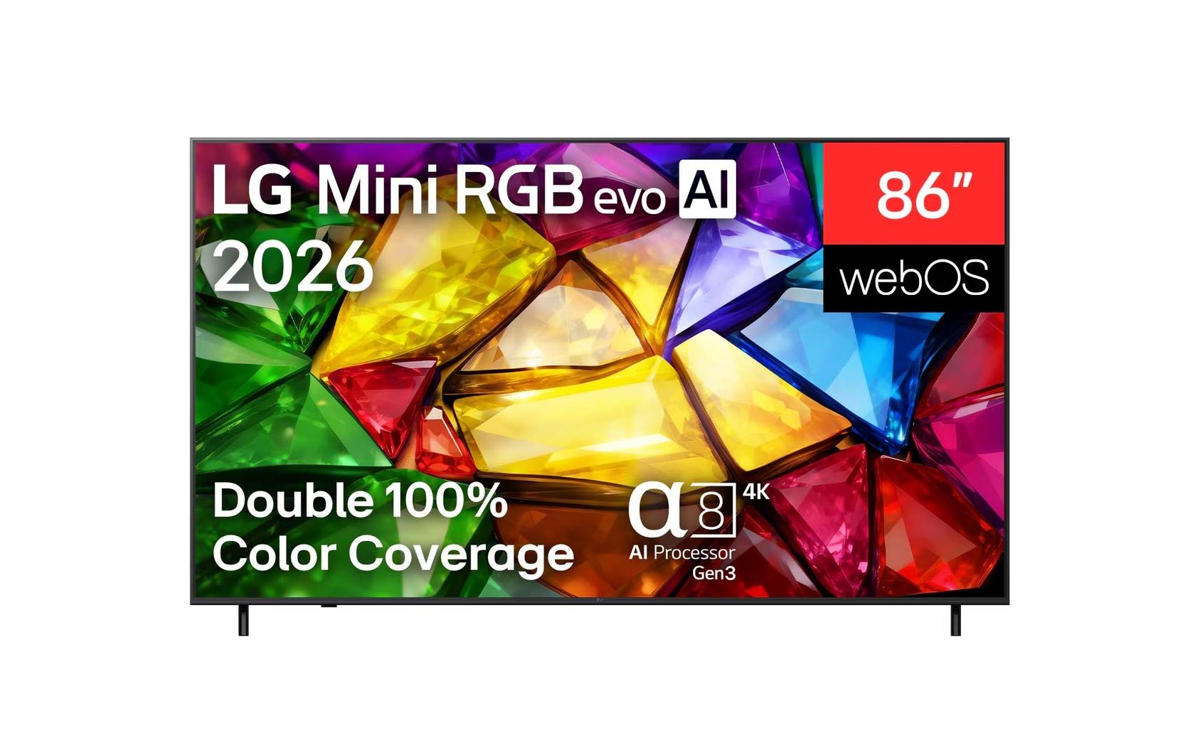 LG 86MRGB87B9B – 86" Fernseher – 4K UHD – Mini-LED – 120 Hz