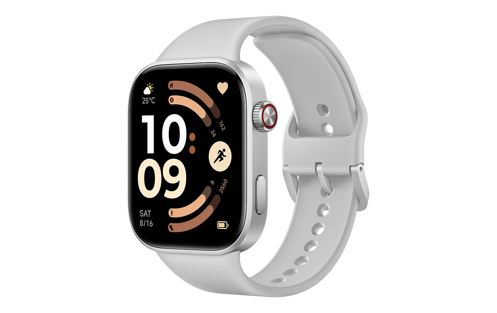 Xiaomi Redmi Watch 6 40 mm GPS – Aluminium Grau, 50 m, für Android, iOS