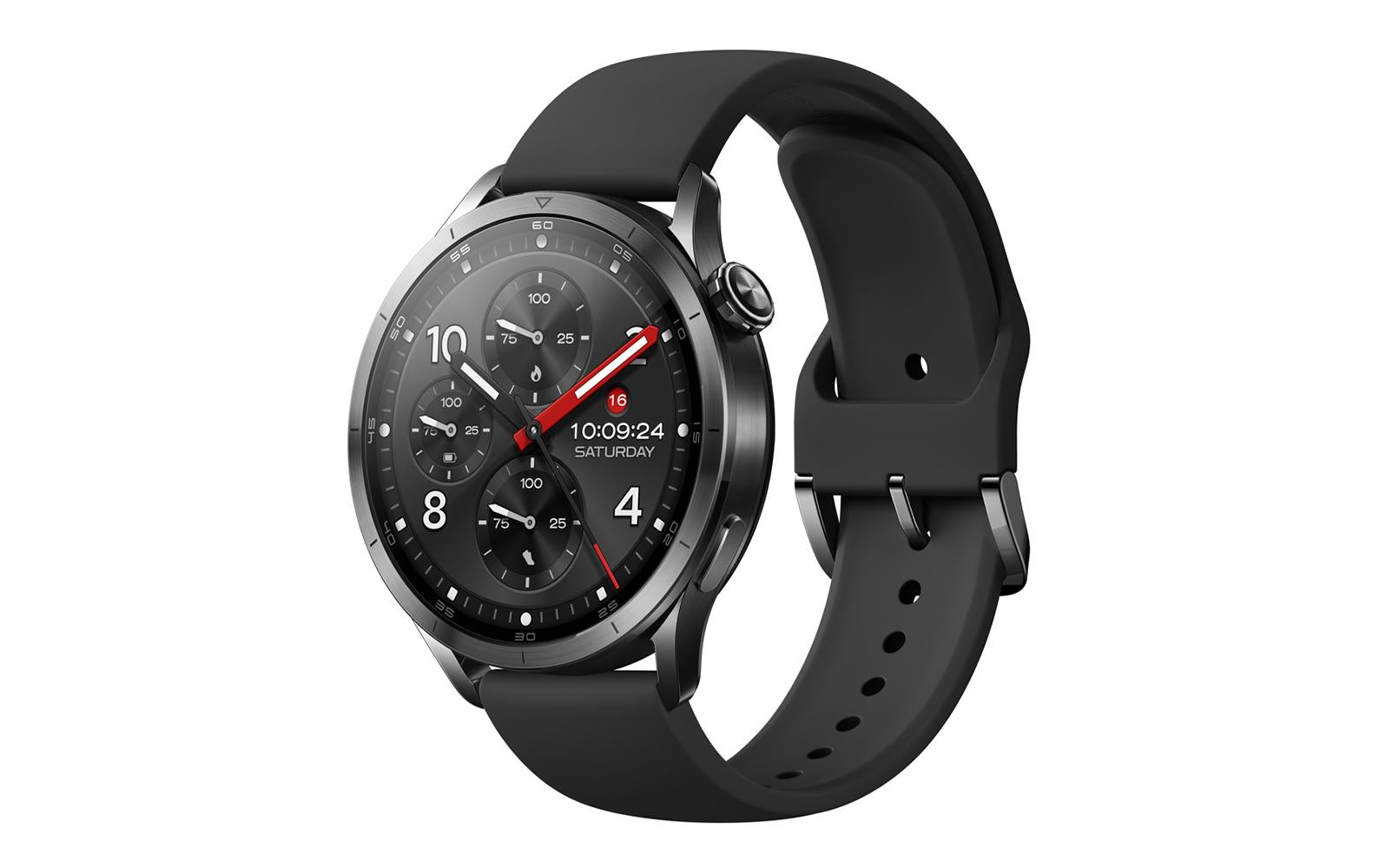 Xiaomi Watch S5 46 mm GPS – Edelstahl Schwarz, 50 m, für iPhone