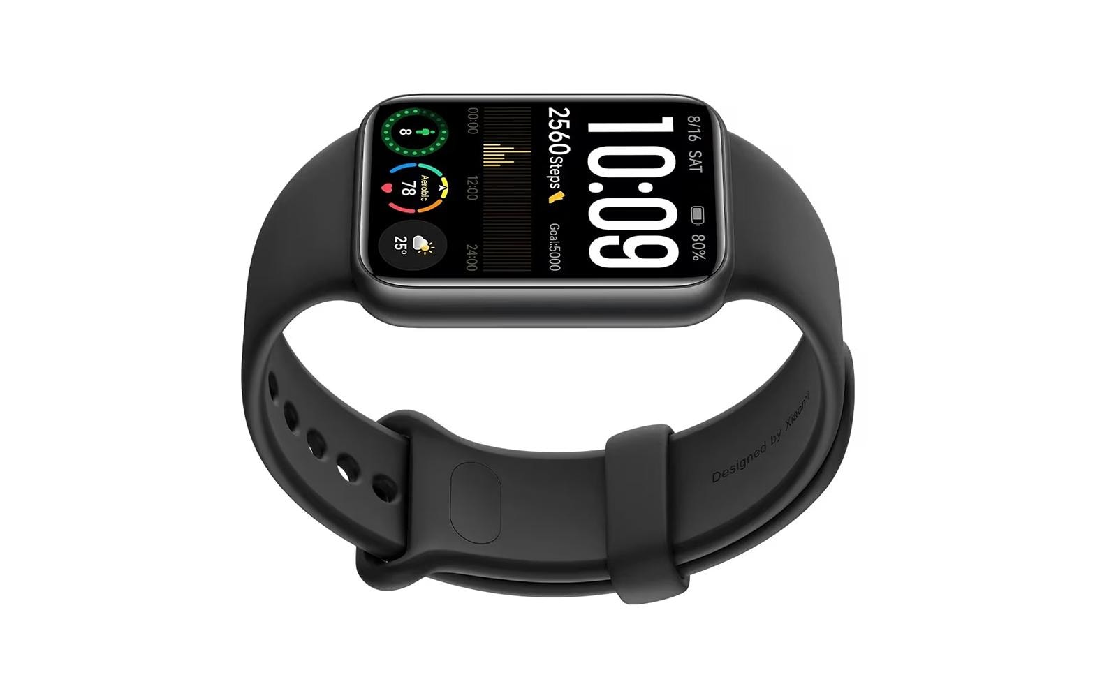 Xiaomi Smart Band 10 Pro GPS – Schwarz, Midnight Black, 50 m, für Android, iOS