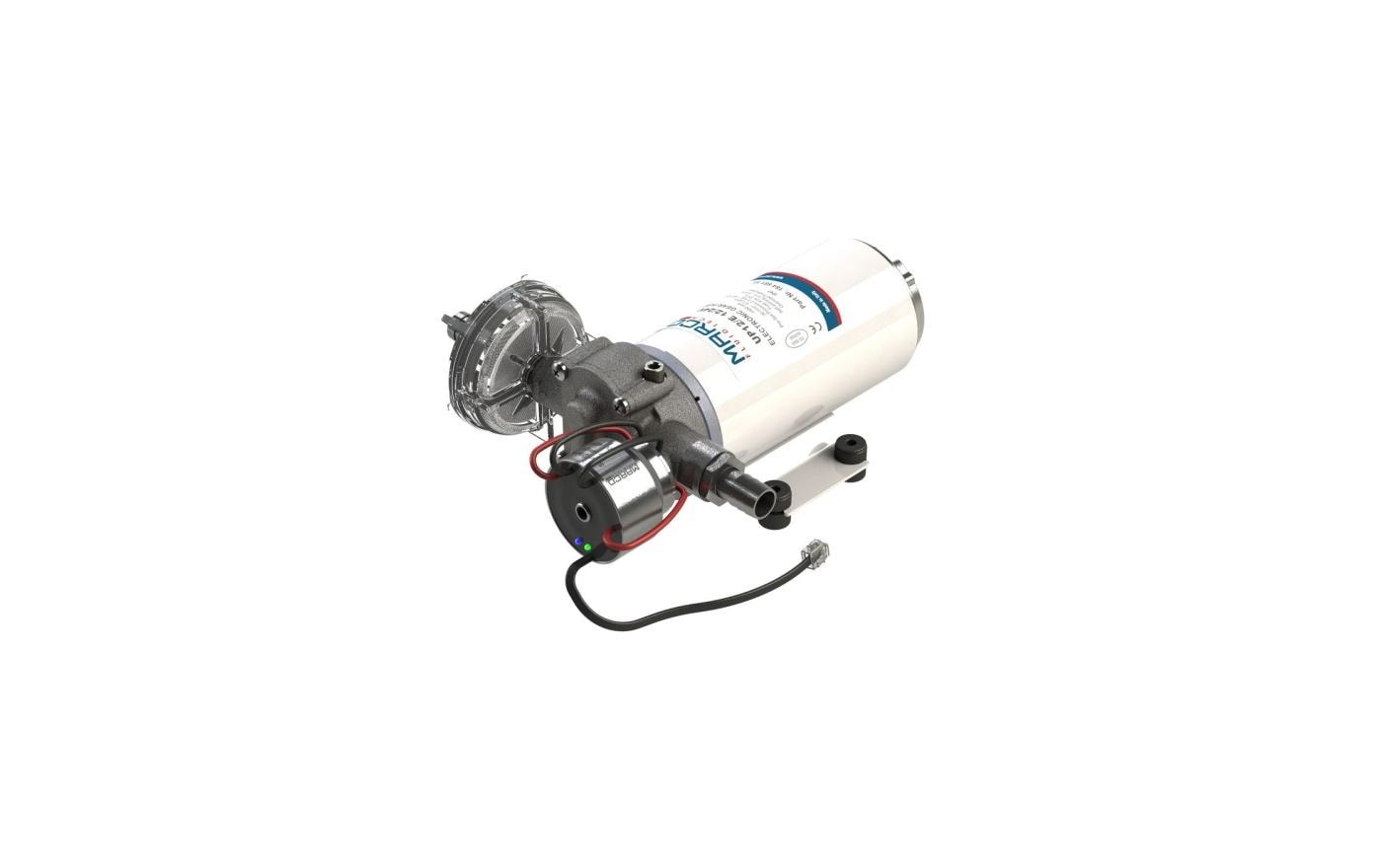 Marco Elektronische Süsswasserpumpe UP12/E – 12 V/24 V, 36 l/min, 2,5 bar, Netzbetrieb
