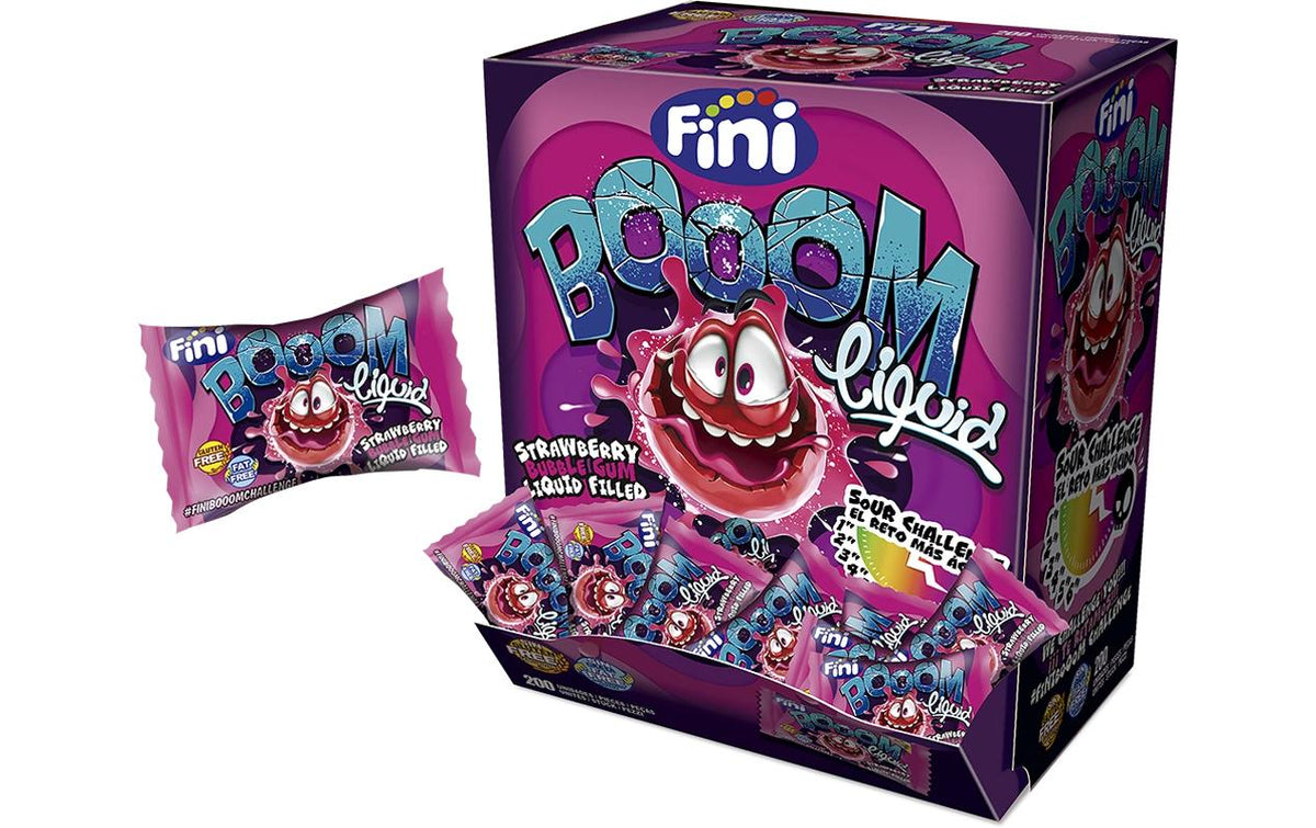 Fini Boom Gum Liquid Kaugummi, glutenfrei – 1,1 kg