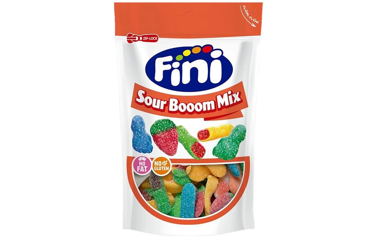 Fini Gummibonbons – Sour Boom Mix – 165 g