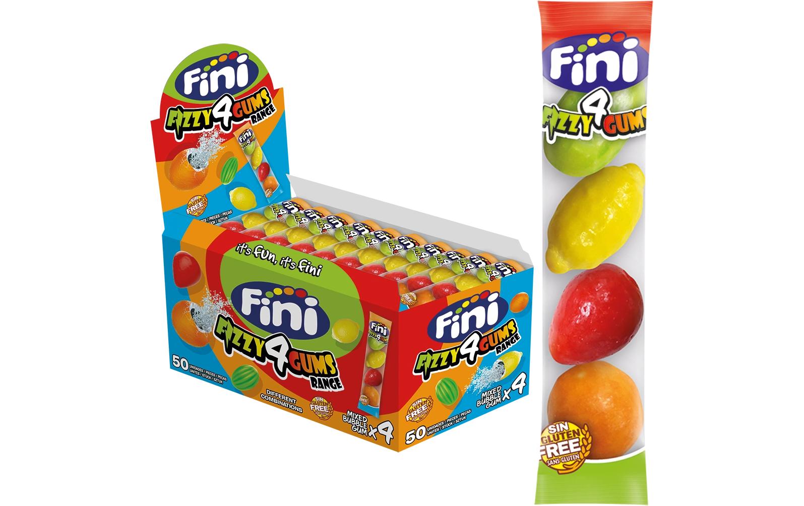 Fini Fizzy4Gums Kaugummi – 1 kg