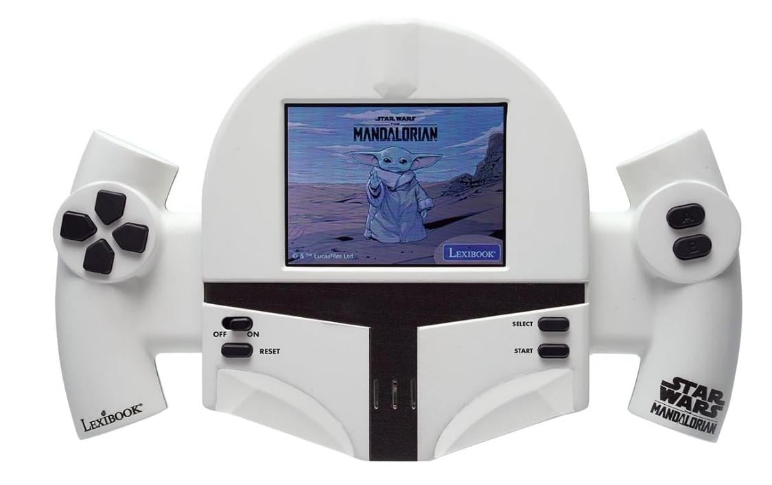 Lexibook Disney Star Wars Cyber Arcade Motion Konsole – 2,8" Bildschirm – Batteriebetrieb, 3 × AA – ab 3 Jahren