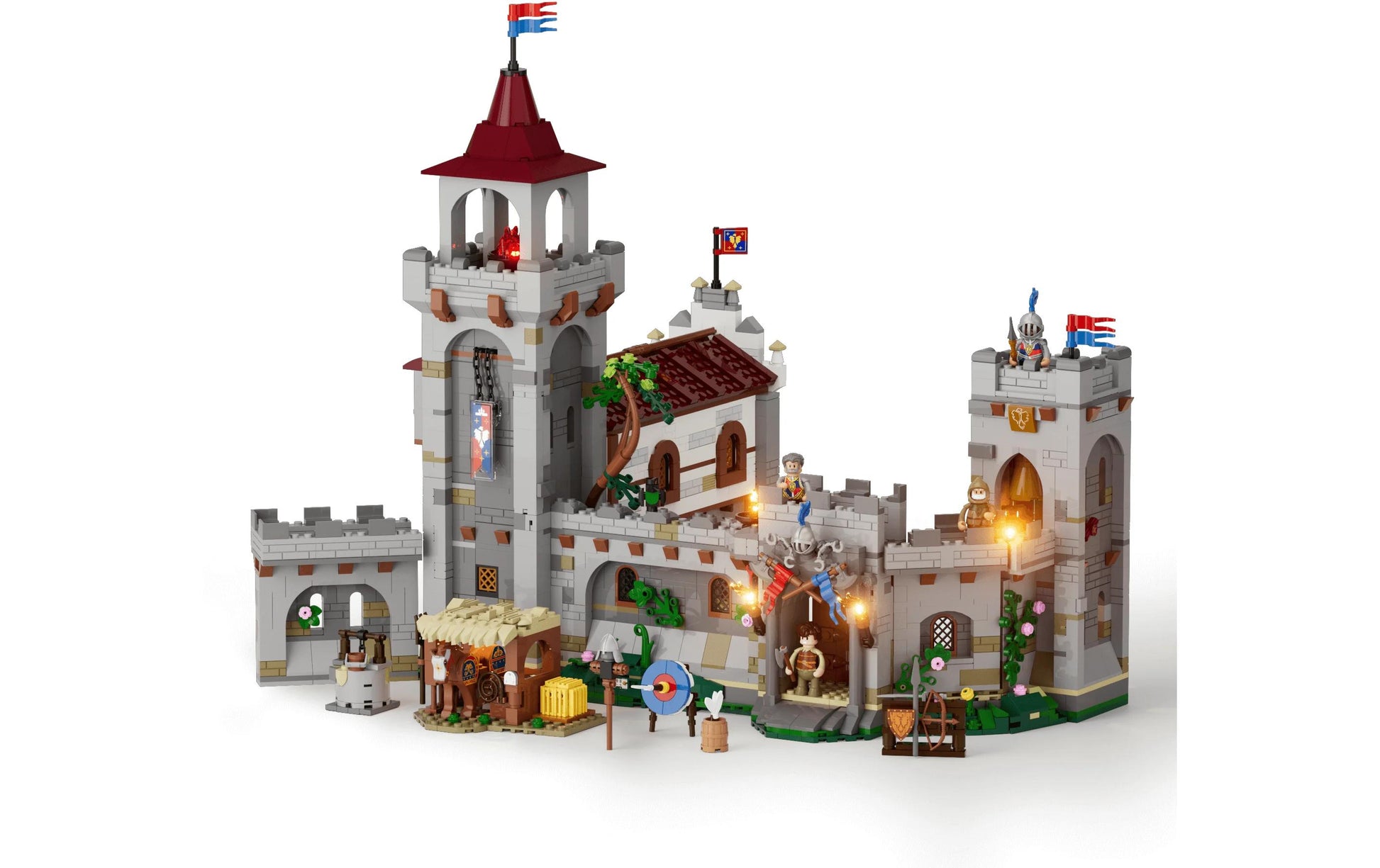 Lumibricks 3D-Puzzle Mittelalterlicher Wachposten – 1368 Teile – Kunststoff – ab 16 Jahren