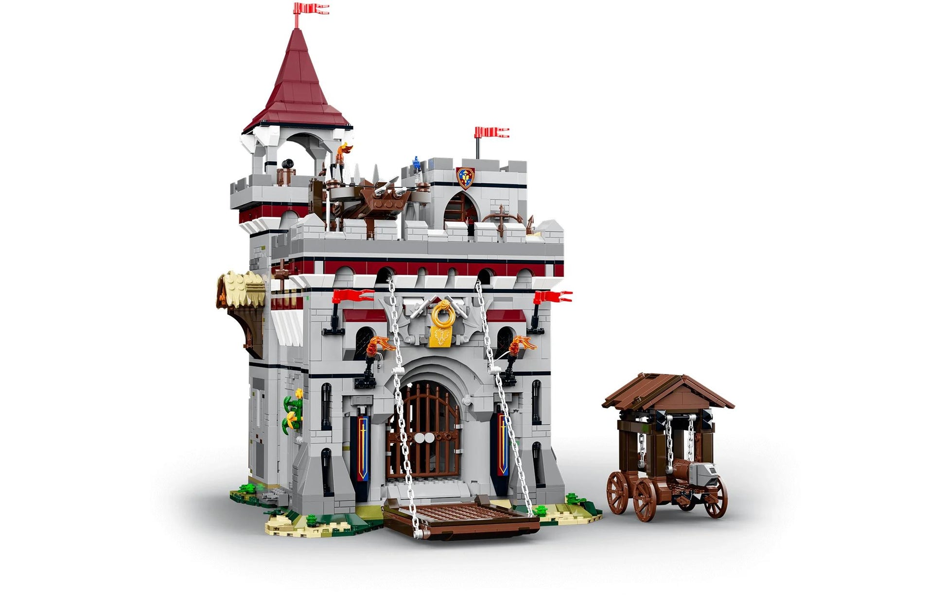 Lumibricks 3D Puzzle Castle Armory – 323 Teile – Kunststoff – 12,8 × 12,8 × 10,3 cm – ab 16 Jahren – mehrfarbig