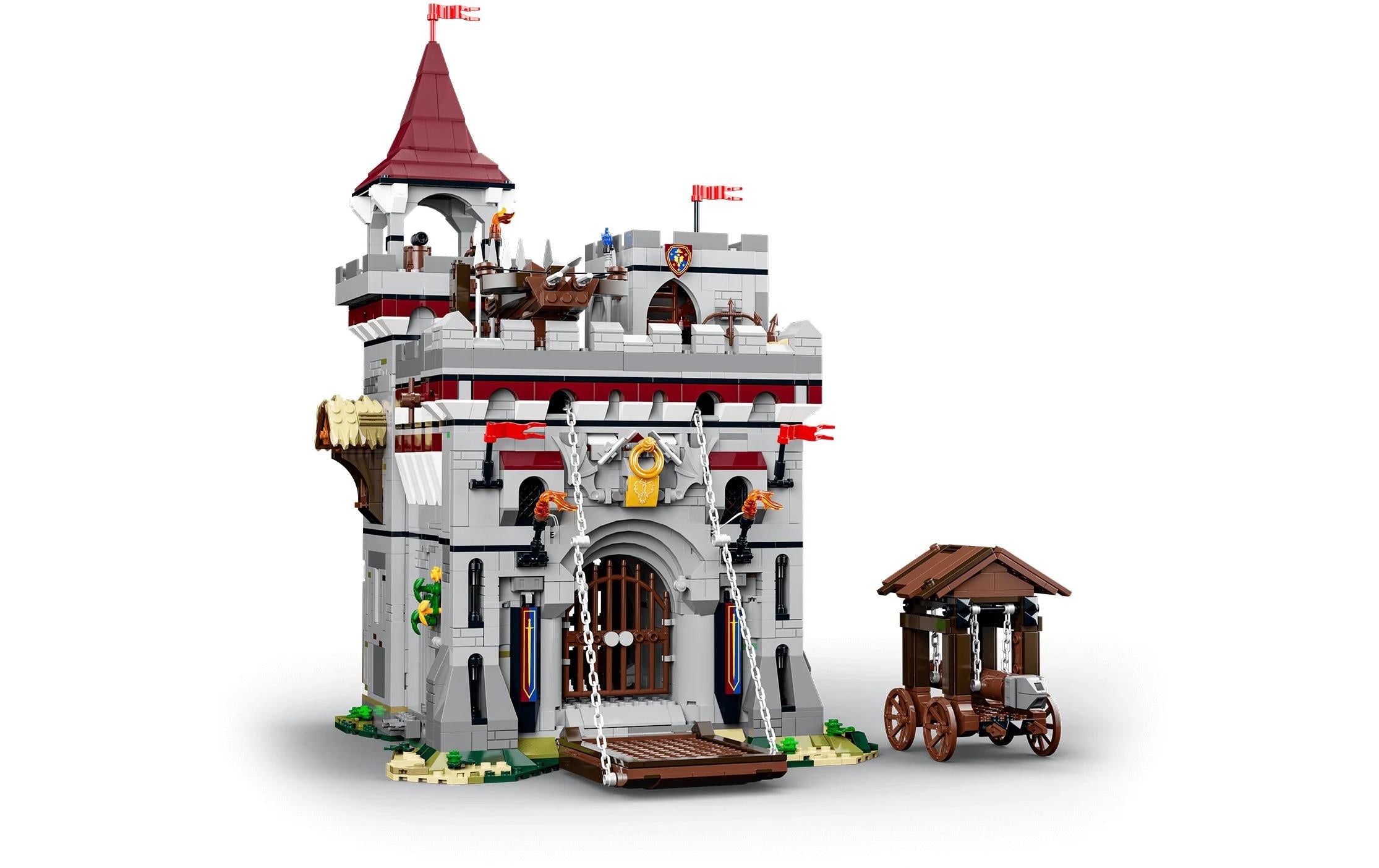 Lumibricks 3D Puzzle Castle Armory – 323 Teile – Kunststoff – 12,8 × 12,8 × 10,3 cm – ab 16 Jahren – mehrfarbig