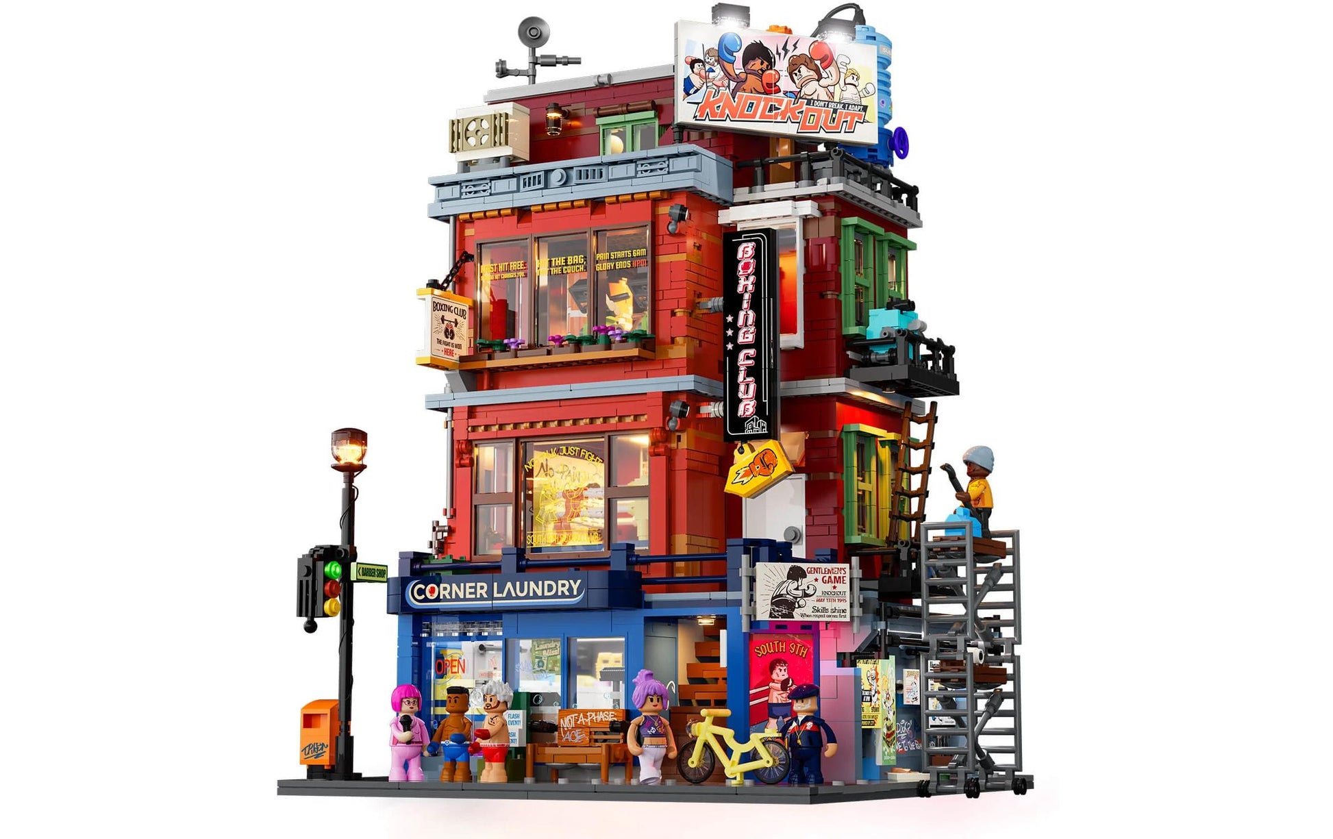 Lumibricks 3D-Puzzle Boxing Club – 1718 Teile – ab 16 Jahren – Kunststoff
