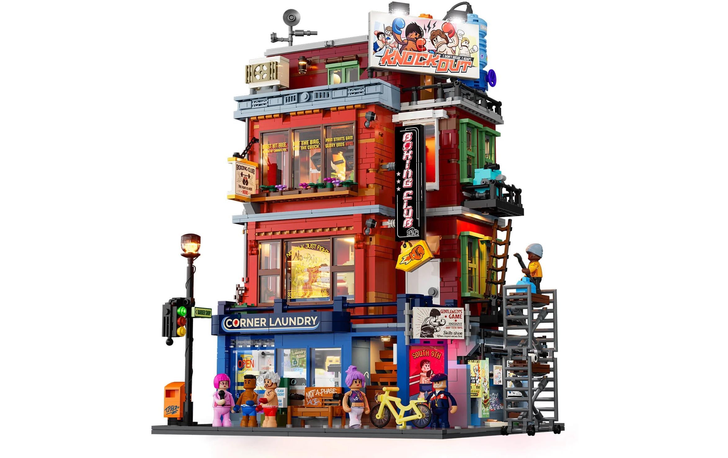 Lumibricks 3D-Puzzle Boxing Club – 1718 Teile – ab 16 Jahren – Kunststoff