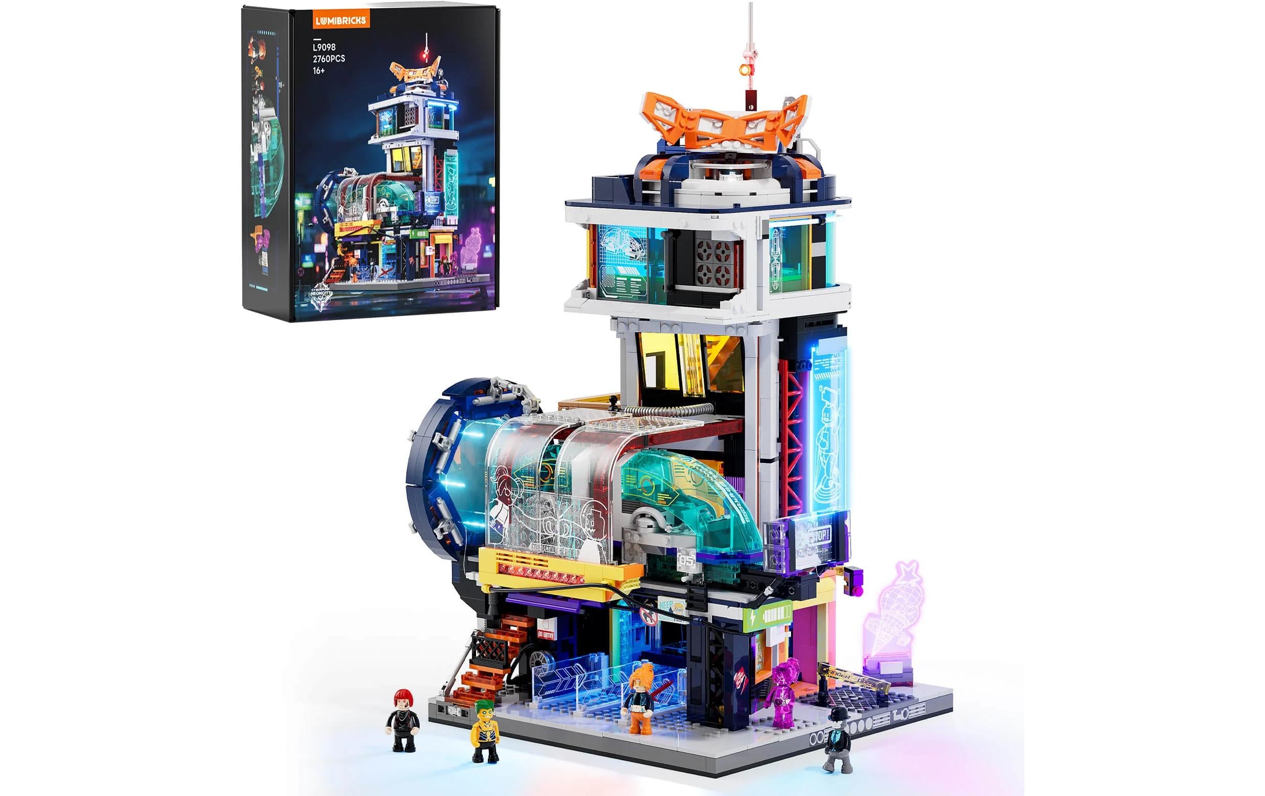 Lumibricks 3D Puzzle Floating Train Station – 1240 Teile – Kunststoff – 22,5×27×22,5 cm – ab 16 Jahren – mehrfarbig