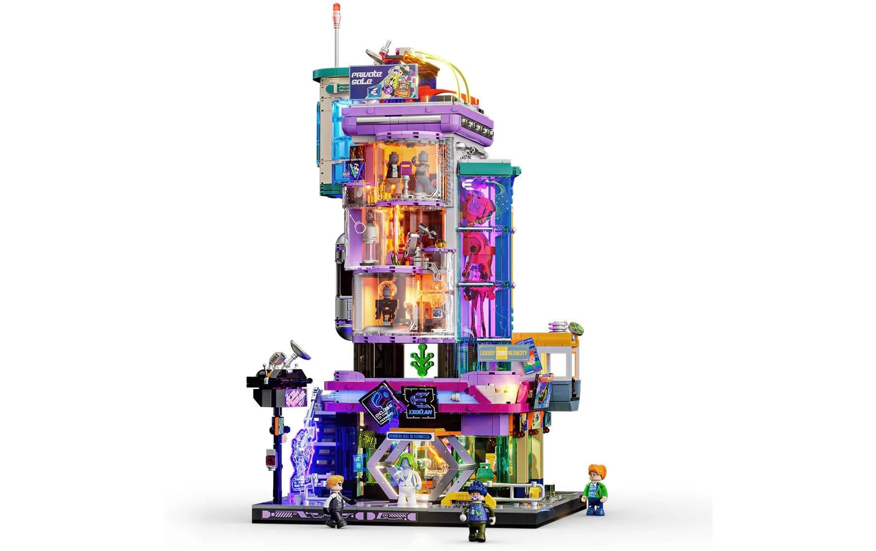 Lumibricks 3D Puzzle Cyber Couture Galleria – 1974 Teile – 38 × 22 × 28 cm – ab 16 Jahren – Kunststoff