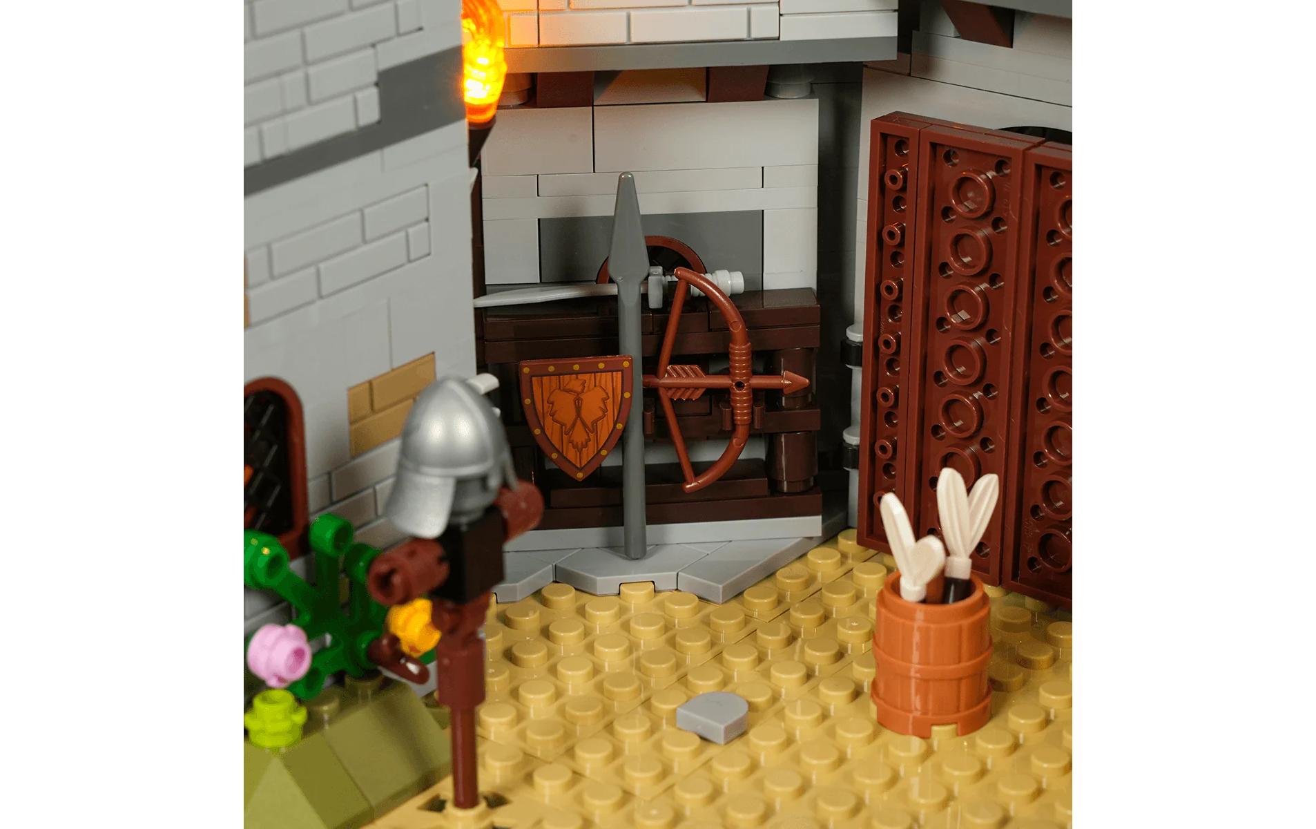 Lumibricks 3D-Puzzle Mittelalterlicher Wachposten – 1368 Teile – Kunststoff – ab 16 Jahren