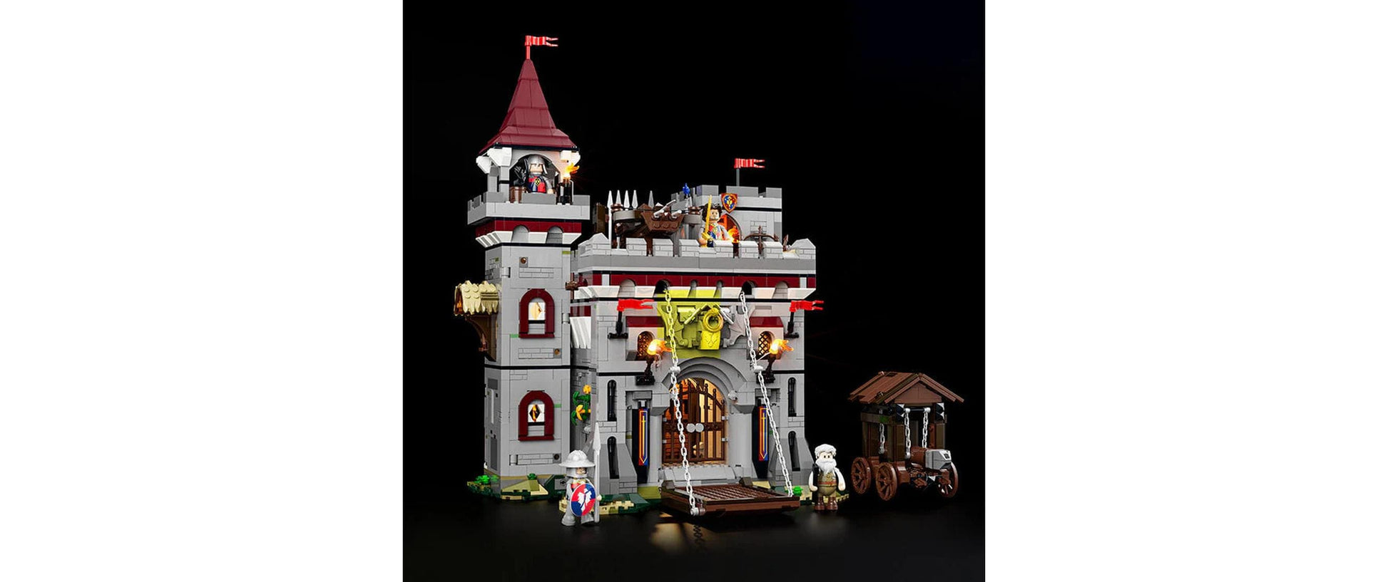Lumibricks 3D Puzzle Castle Armory – 323 Teile – Kunststoff – 12,8 × 12,8 × 10,3 cm – ab 16 Jahren – mehrfarbig