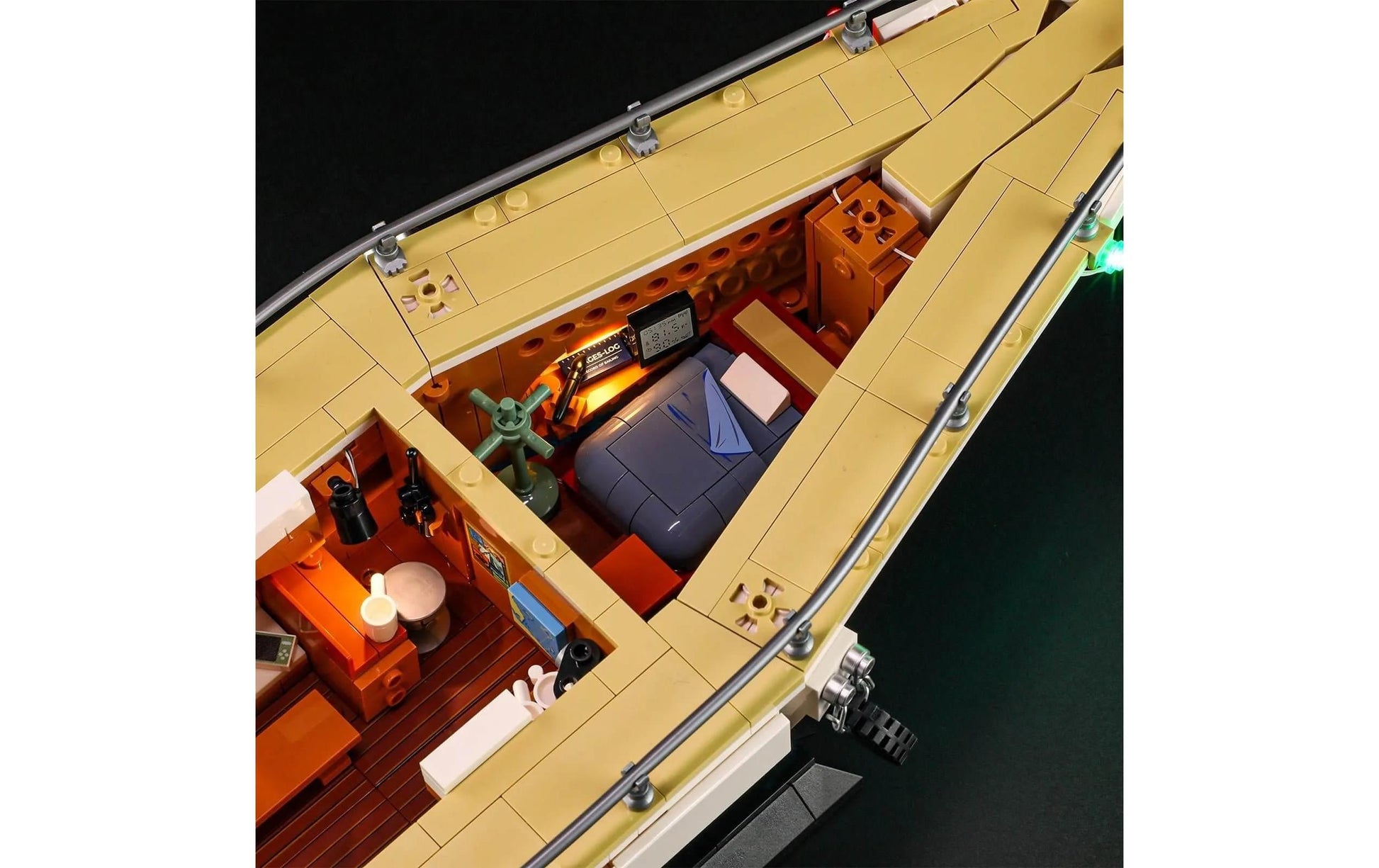 Lumibricks 3D-Puzzle Segelboot La Brisa – 499 Teile – Kunststoff – ab 16 Jahren