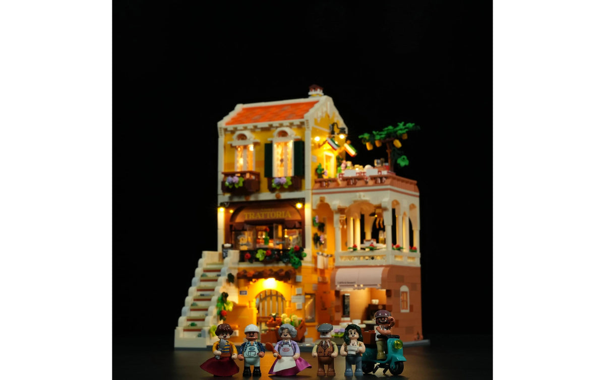 Lumibricks 3D Puzzle Italienisches Heimrestaurant – 1325 Teile – Kunststoff – ab 16 Jahren