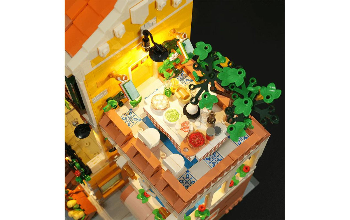 Lumibricks 3D Puzzle Italienisches Heimrestaurant – 1325 Teile – Kunststoff – ab 16 Jahren