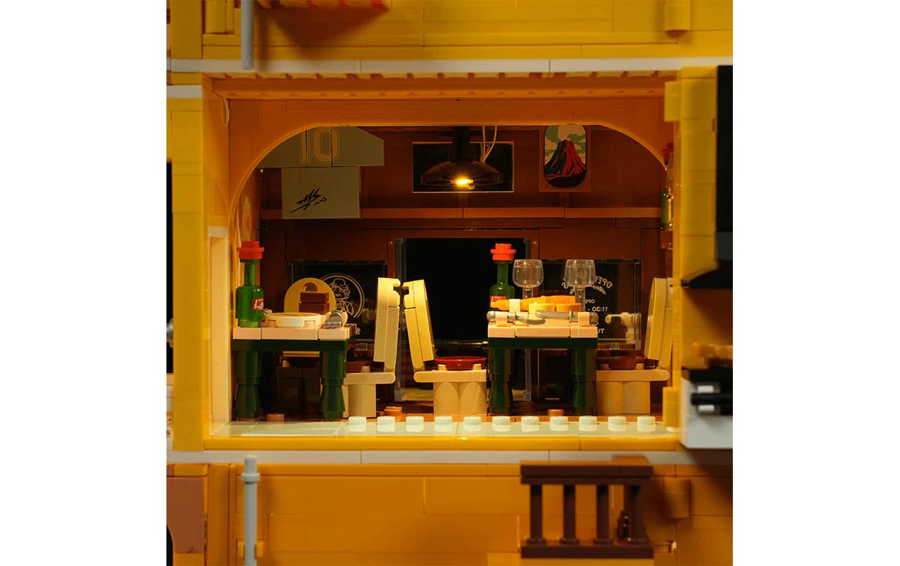 Lumibricks 3D Puzzle Italienisches Heimrestaurant – 1325 Teile – Kunststoff – ab 16 Jahren