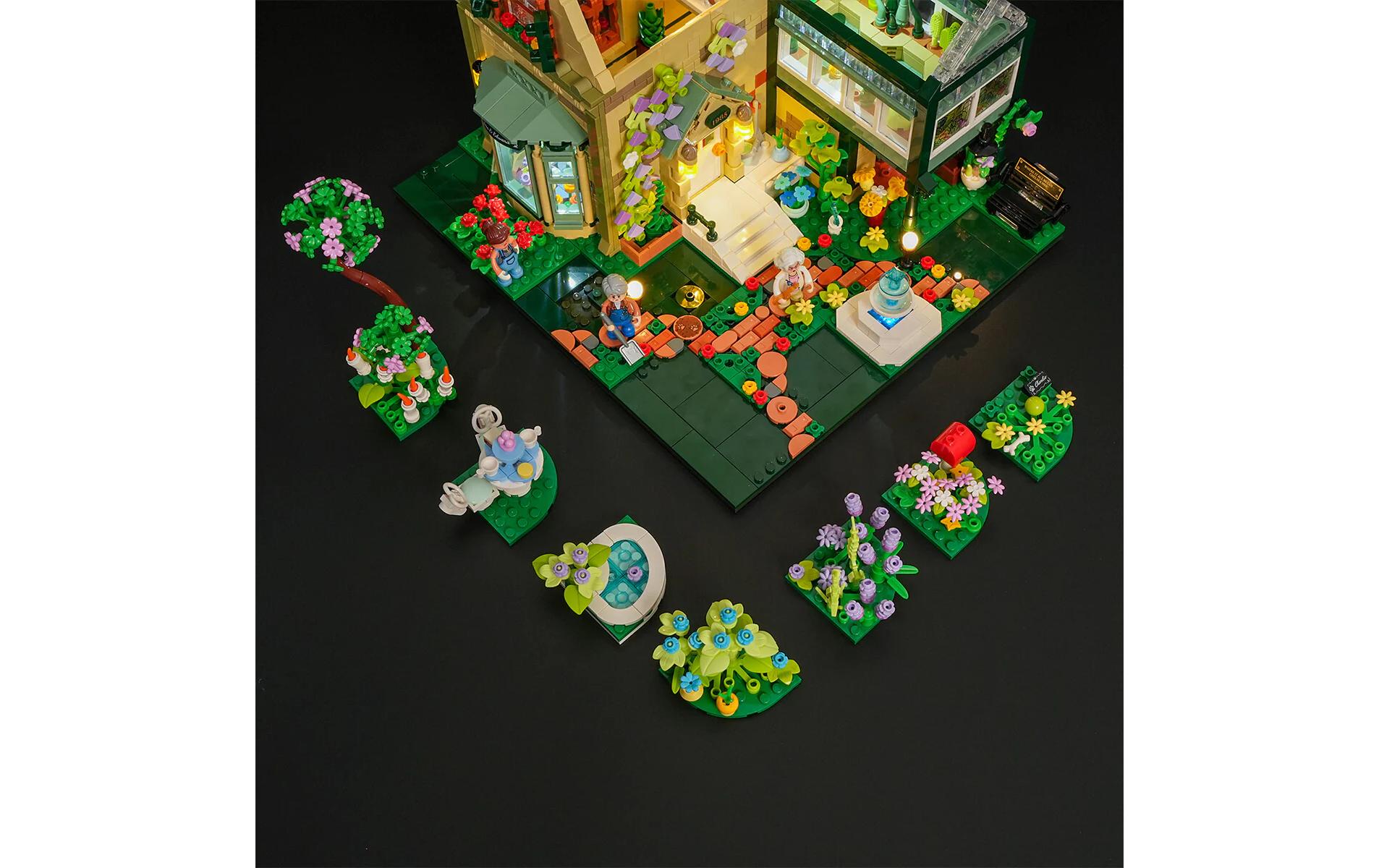 Lumibricks 3D Puzzle Garden Cottage Gartenhaus – 964 Teile – Kunststoff – 22 × 26 × 16 cm – ab 16 Jahren