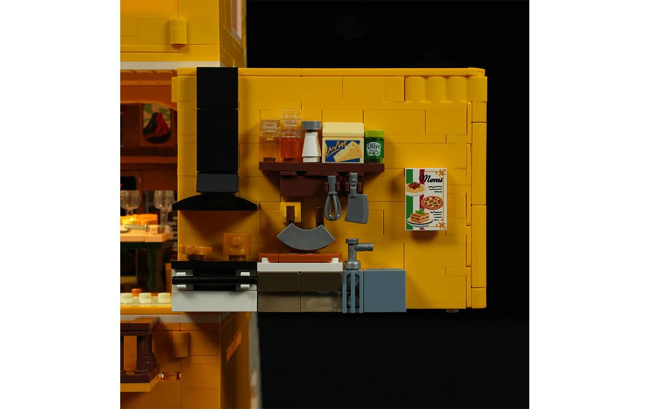 Lumibricks 3D Puzzle Italienisches Heimrestaurant – 1325 Teile – Kunststoff – ab 16 Jahren