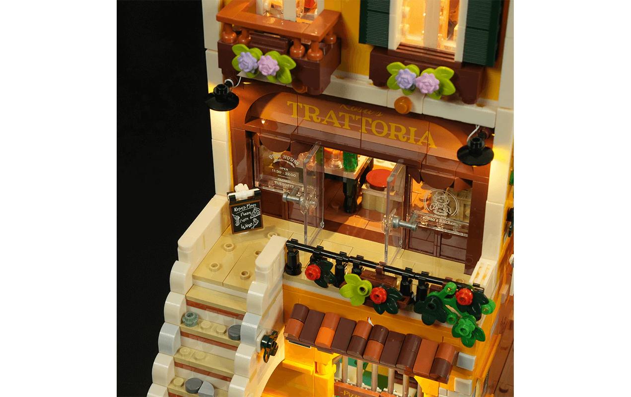 Lumibricks 3D Puzzle Italienisches Heimrestaurant – 1325 Teile – Kunststoff – ab 16 Jahren