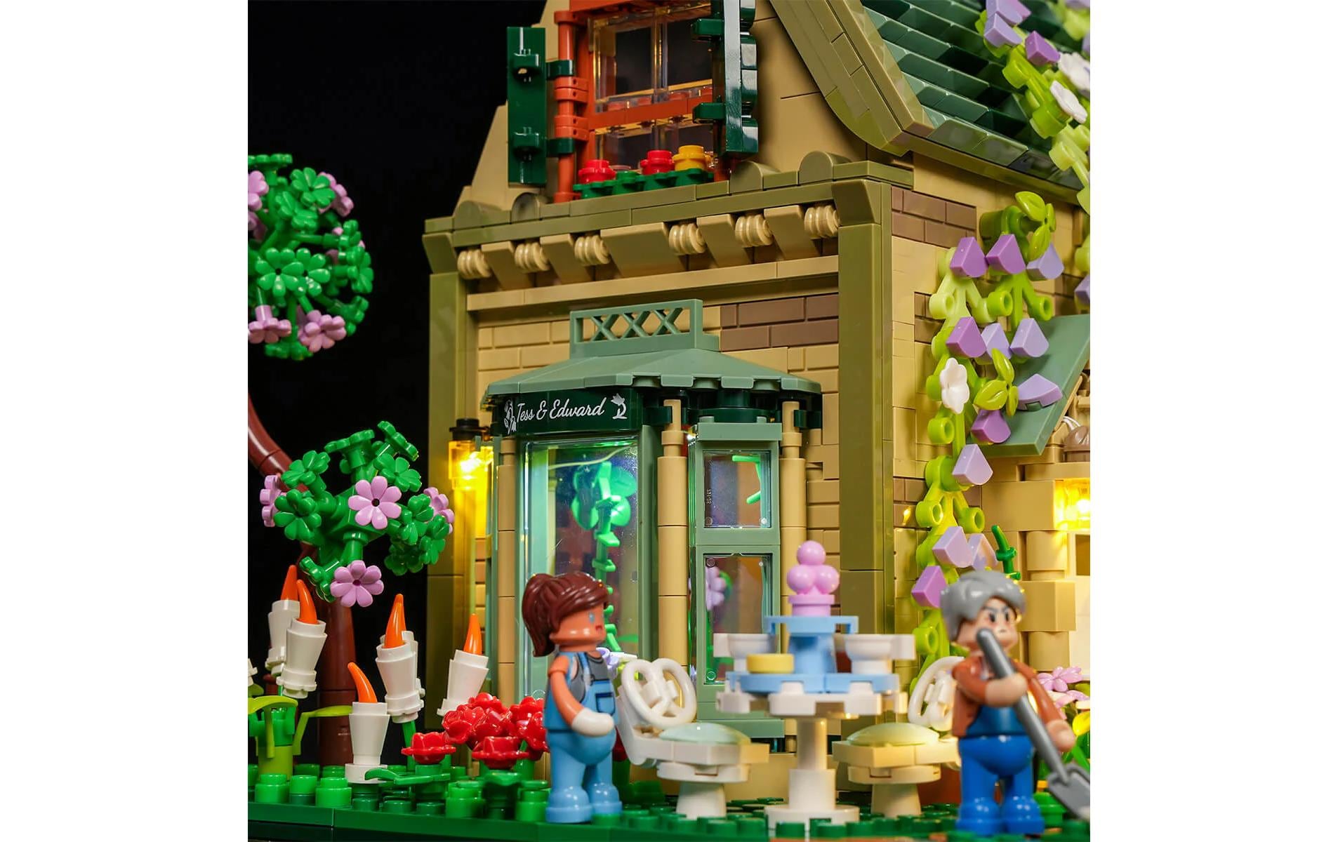 Lumibricks 3D Puzzle Garden Cottage Gartenhaus – 964 Teile – Kunststoff – 22 × 26 × 16 cm – ab 16 Jahren
