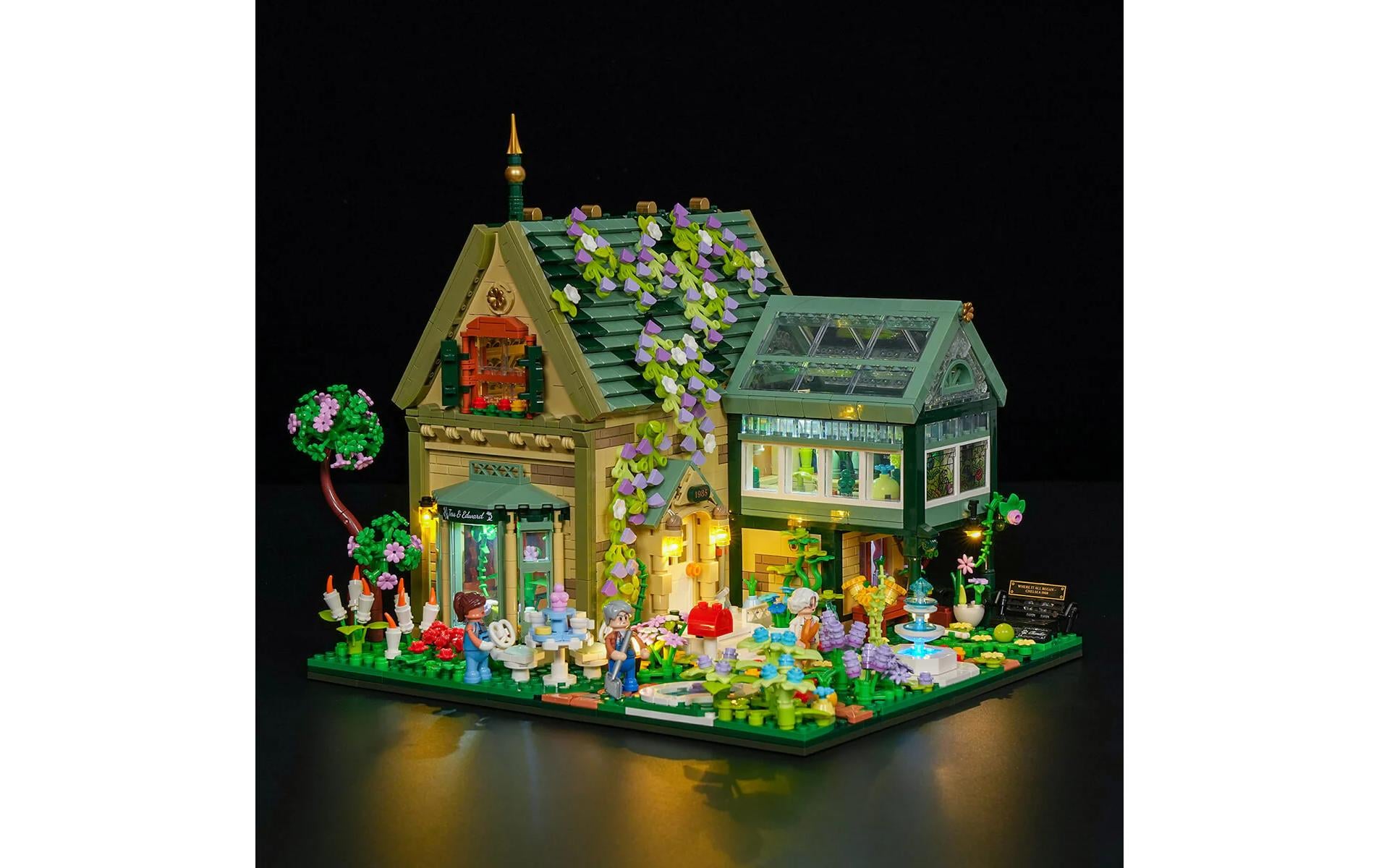 Lumibricks 3D Puzzle Garden Cottage Gartenhaus – 964 Teile – Kunststoff – 22 × 26 × 16 cm – ab 16 Jahren