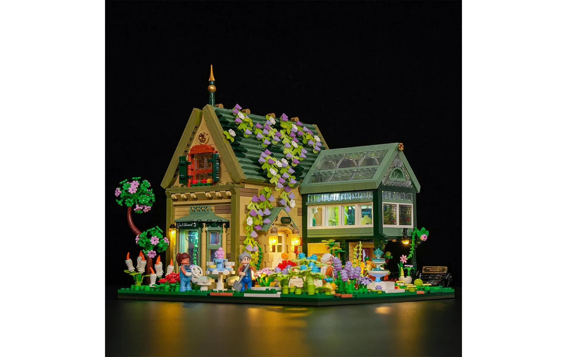 Lumibricks 3D Puzzle Garden Cottage Gartenhaus – 964 Teile – Kunststoff – 22 × 26 × 16 cm – ab 16 Jahren