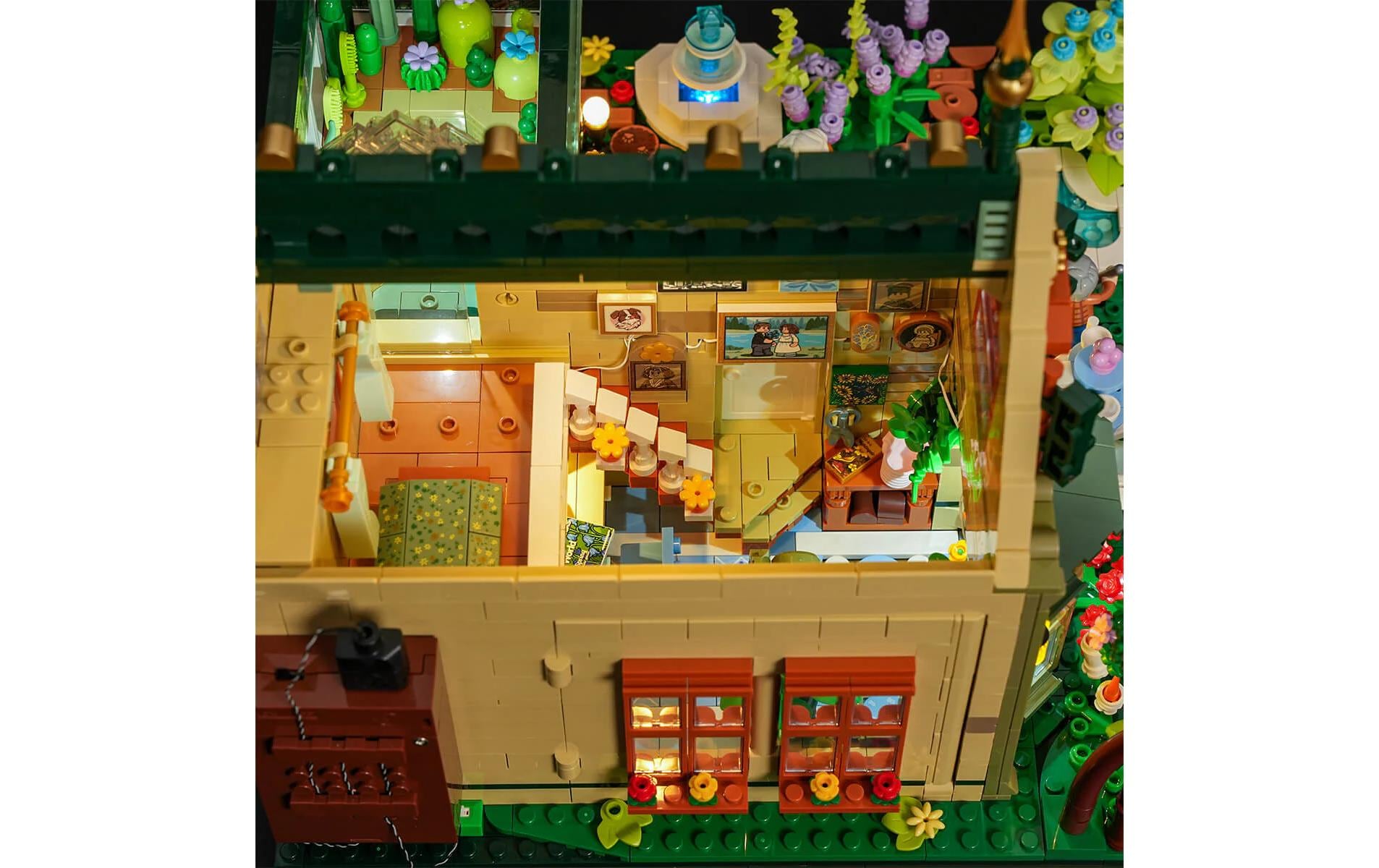 Lumibricks 3D Puzzle Garden Cottage Gartenhaus – 964 Teile – Kunststoff – 22 × 26 × 16 cm – ab 16 Jahren
