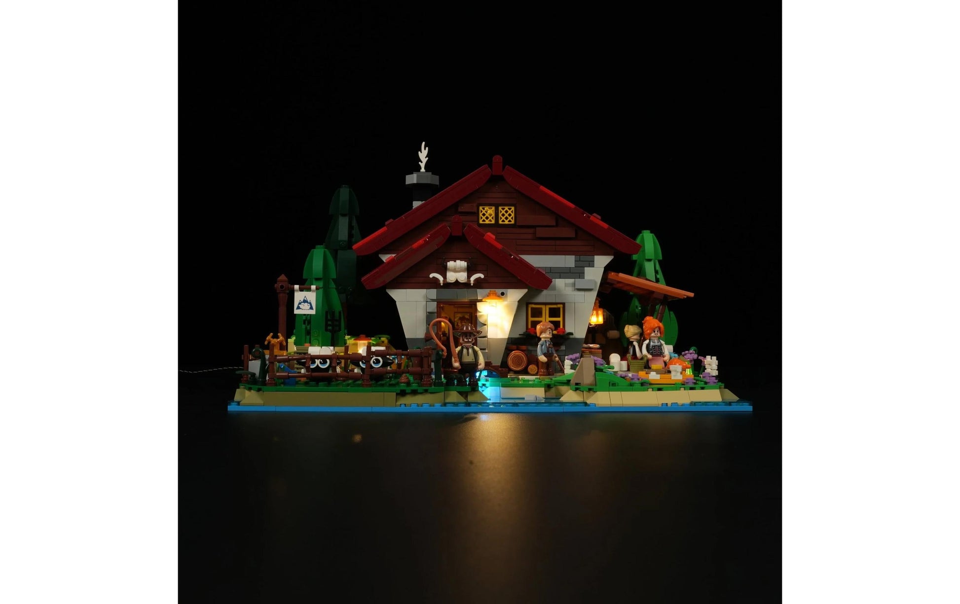 Lumibricks 3D-Puzzle Schäferhütte – 1523 Teile – ab 16 Jahren – Kunststoff – Mehrfarbig