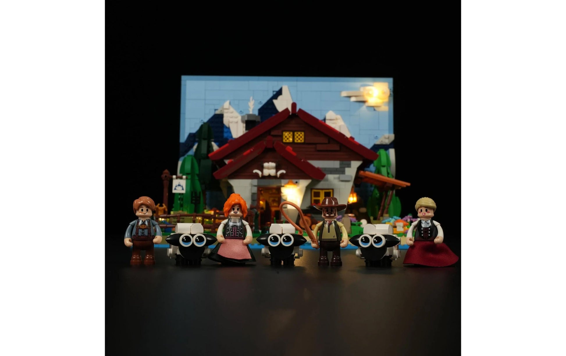 Lumibricks 3D-Puzzle Schäferhütte – 1523 Teile – ab 16 Jahren – Kunststoff – Mehrfarbig