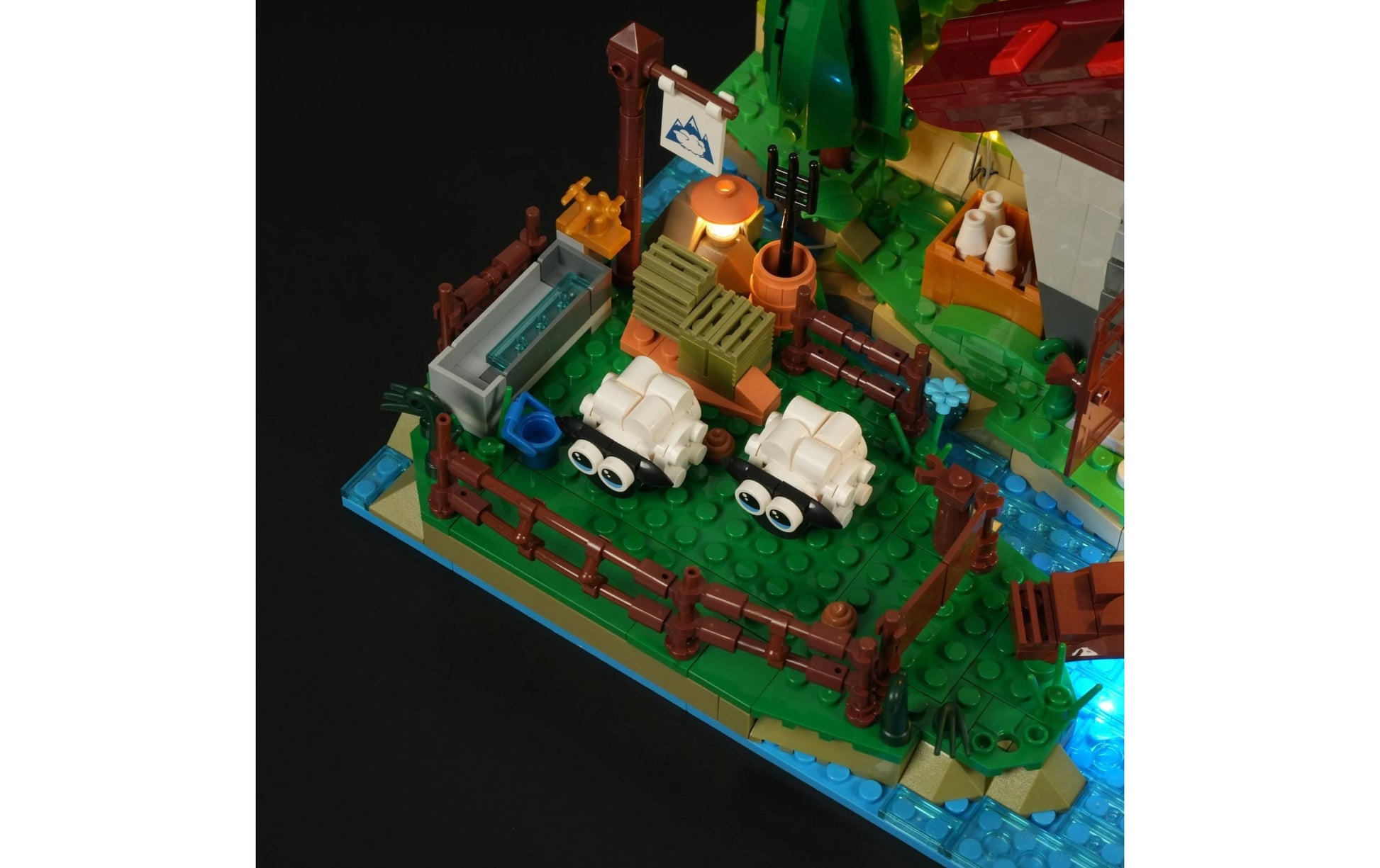Lumibricks 3D-Puzzle Schäferhütte – 1523 Teile – ab 16 Jahren – Kunststoff – Mehrfarbig