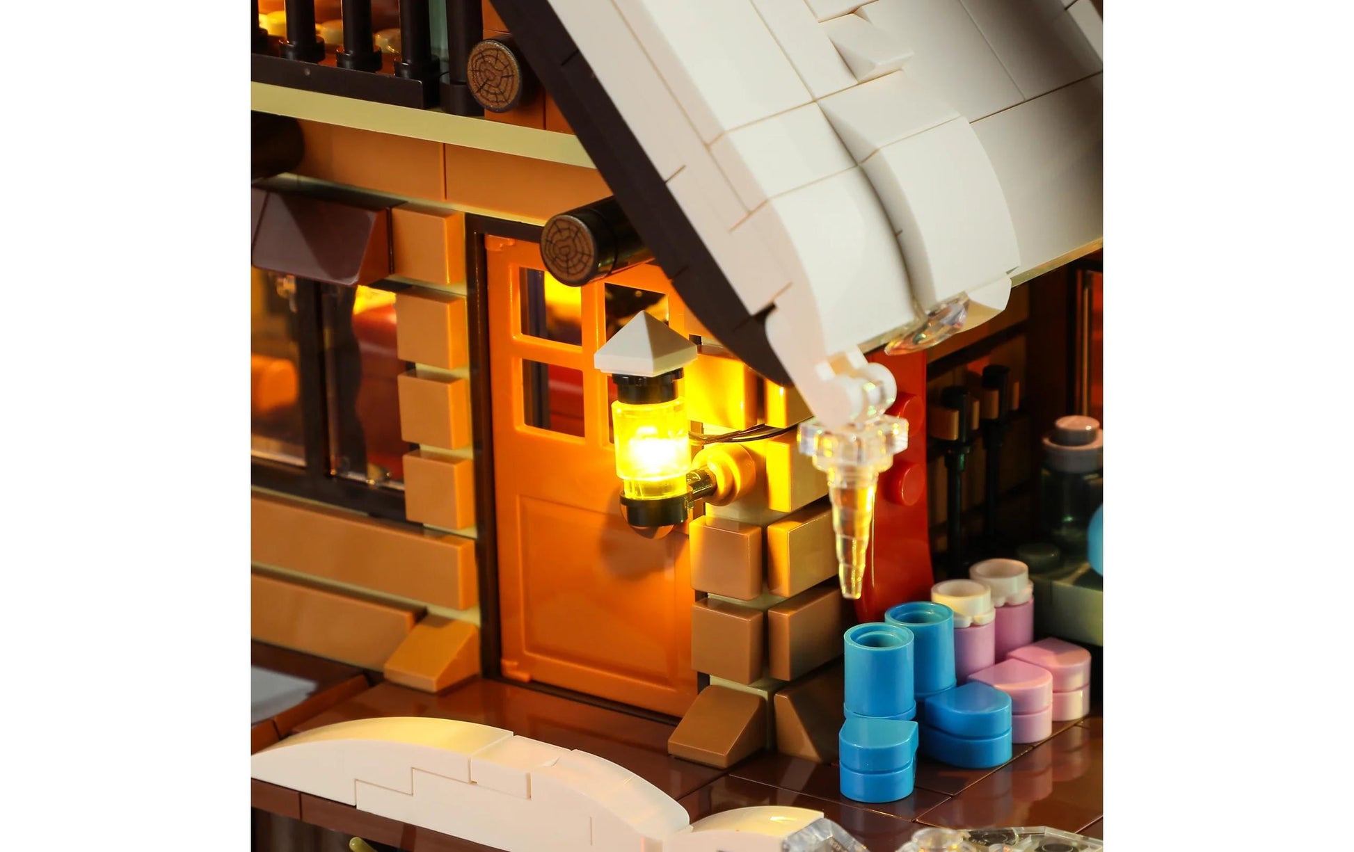 Lumibricks Ski Lodge 3D-Puzzle Skihütte – 1969 Teile – ab 16 Jahren – Kunststoff – Mehrfarbig