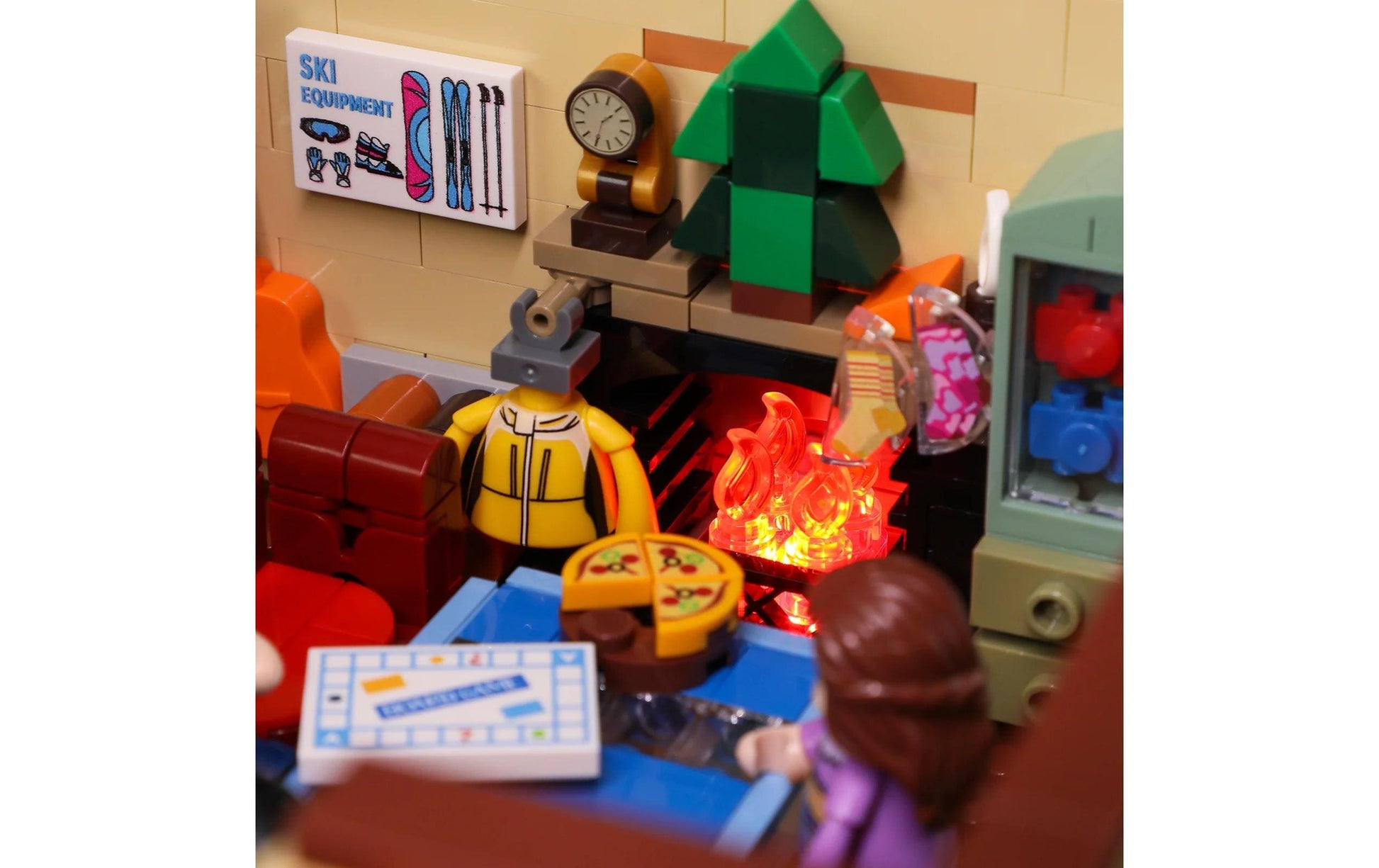 Lumibricks Ski Lodge 3D-Puzzle Skihütte – 1969 Teile – ab 16 Jahren – Kunststoff – Mehrfarbig