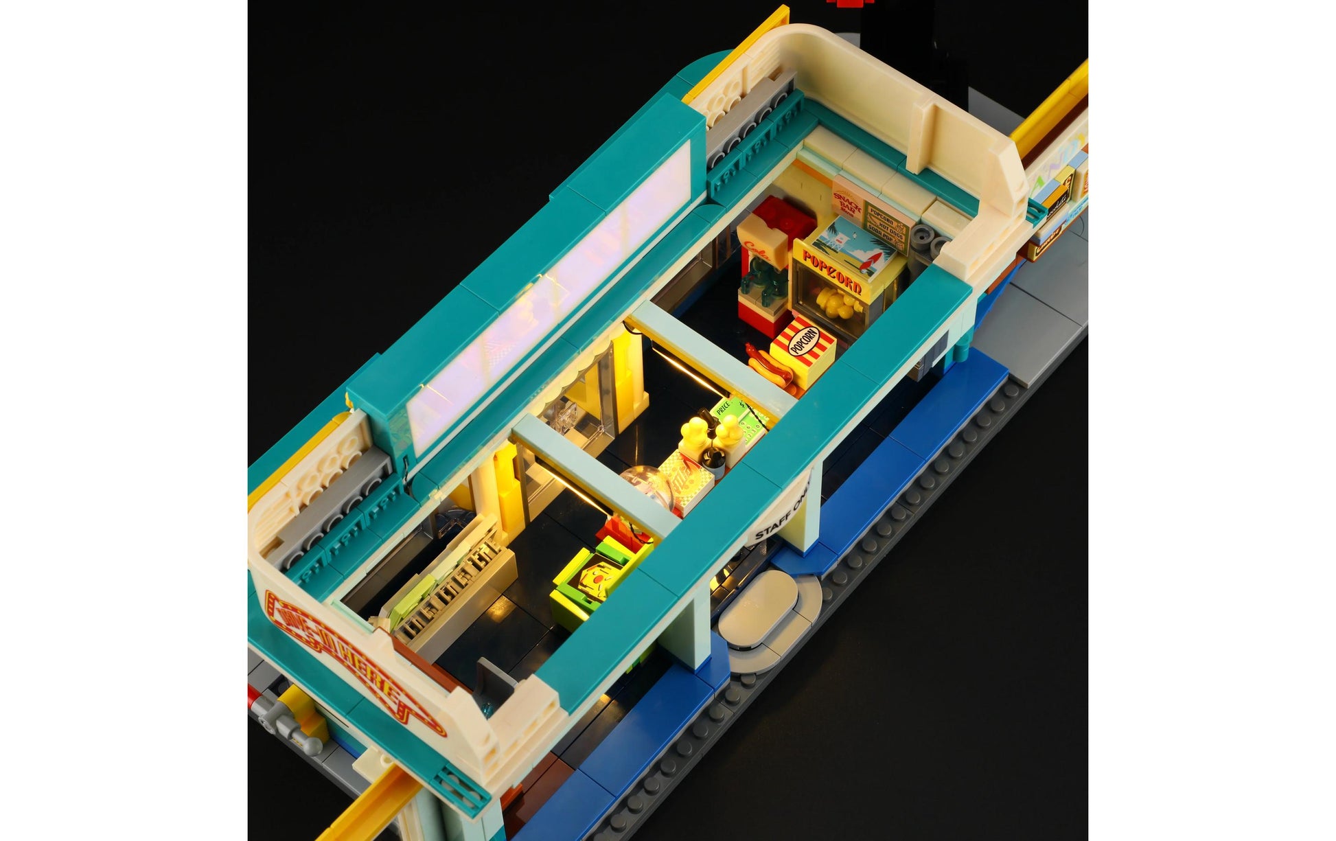 Lumibricks 3D Puzzle Night Glow Drive-in – 282 Teile – ab 16 Jahren – Kunststoff – mehrfarbig