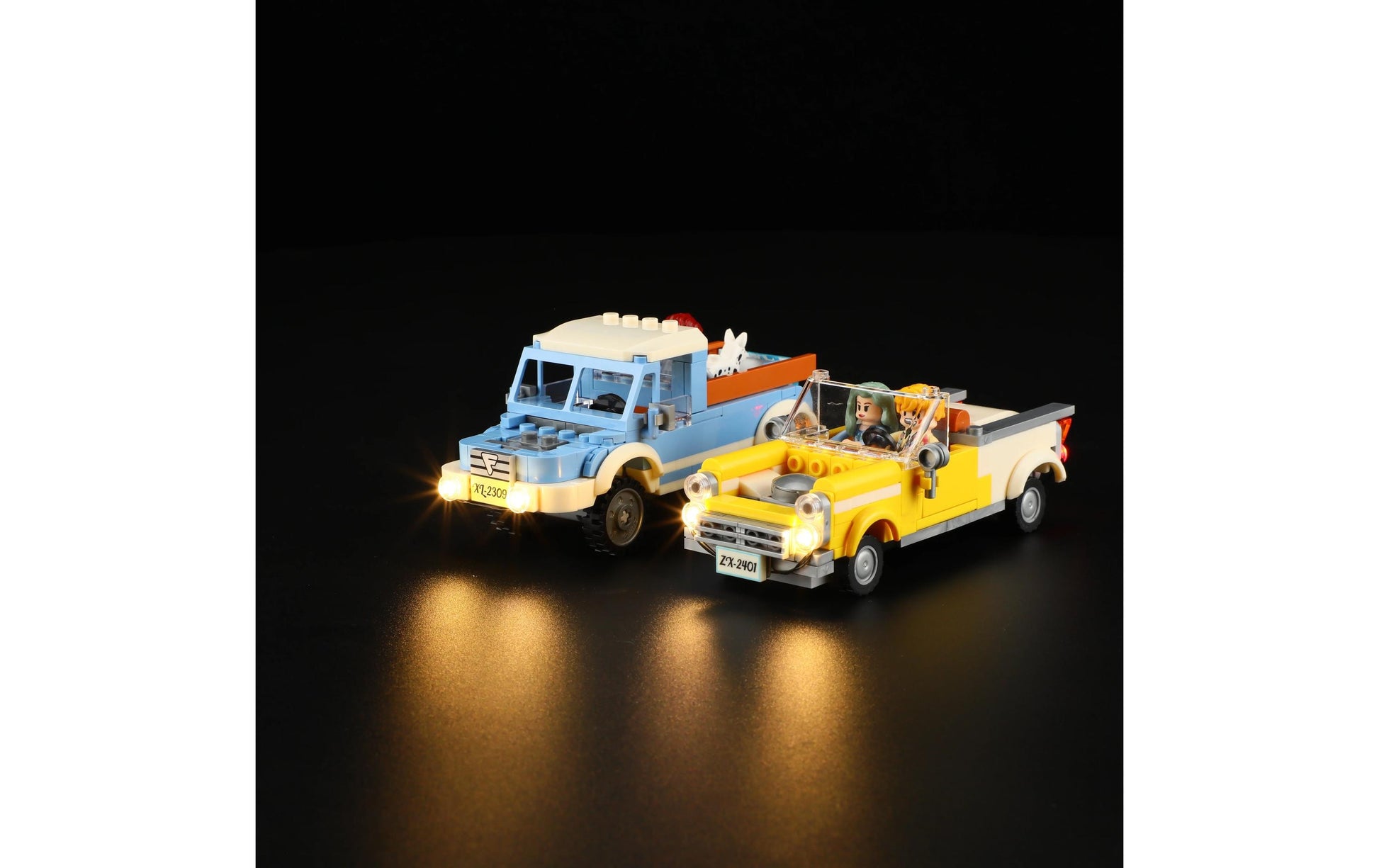 Lumibricks 3D Puzzle Night Glow Drive-in – 282 Teile – ab 16 Jahren – Kunststoff – mehrfarbig
