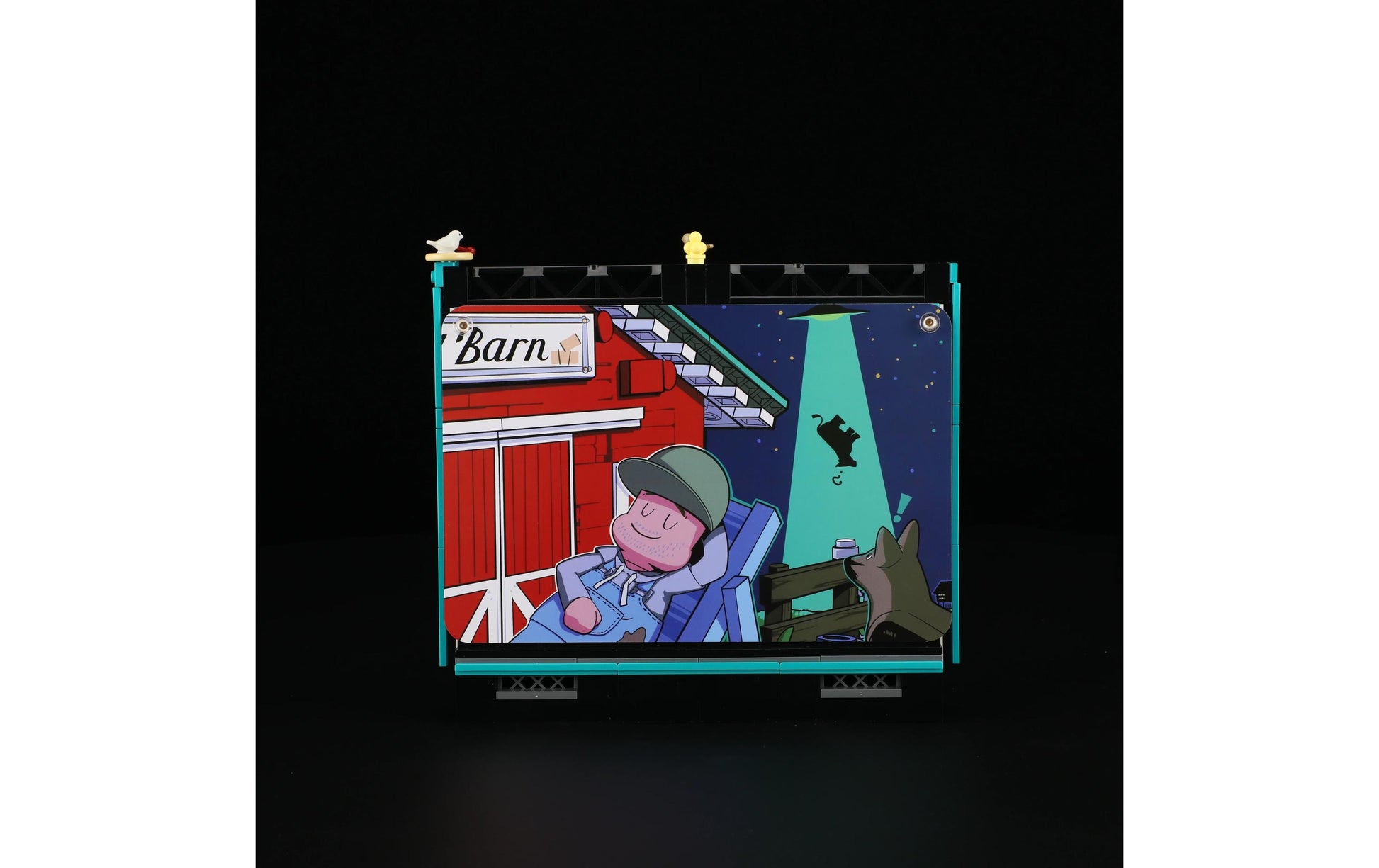 Lumibricks 3D Puzzle Night Glow Drive-in – 282 Teile – ab 16 Jahren – Kunststoff – mehrfarbig
